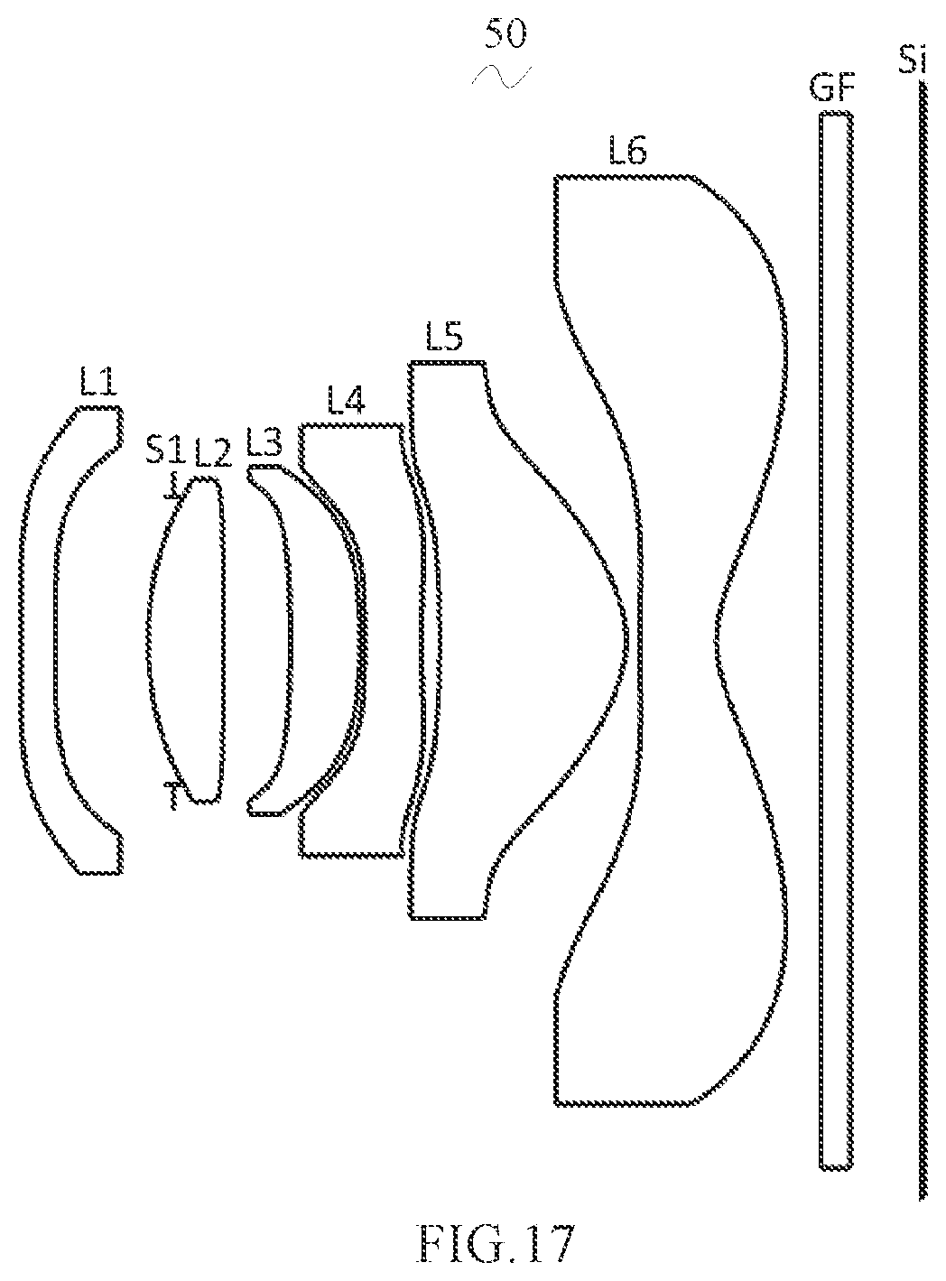 Patent US11782236 Figure 13 – Camera optical lens