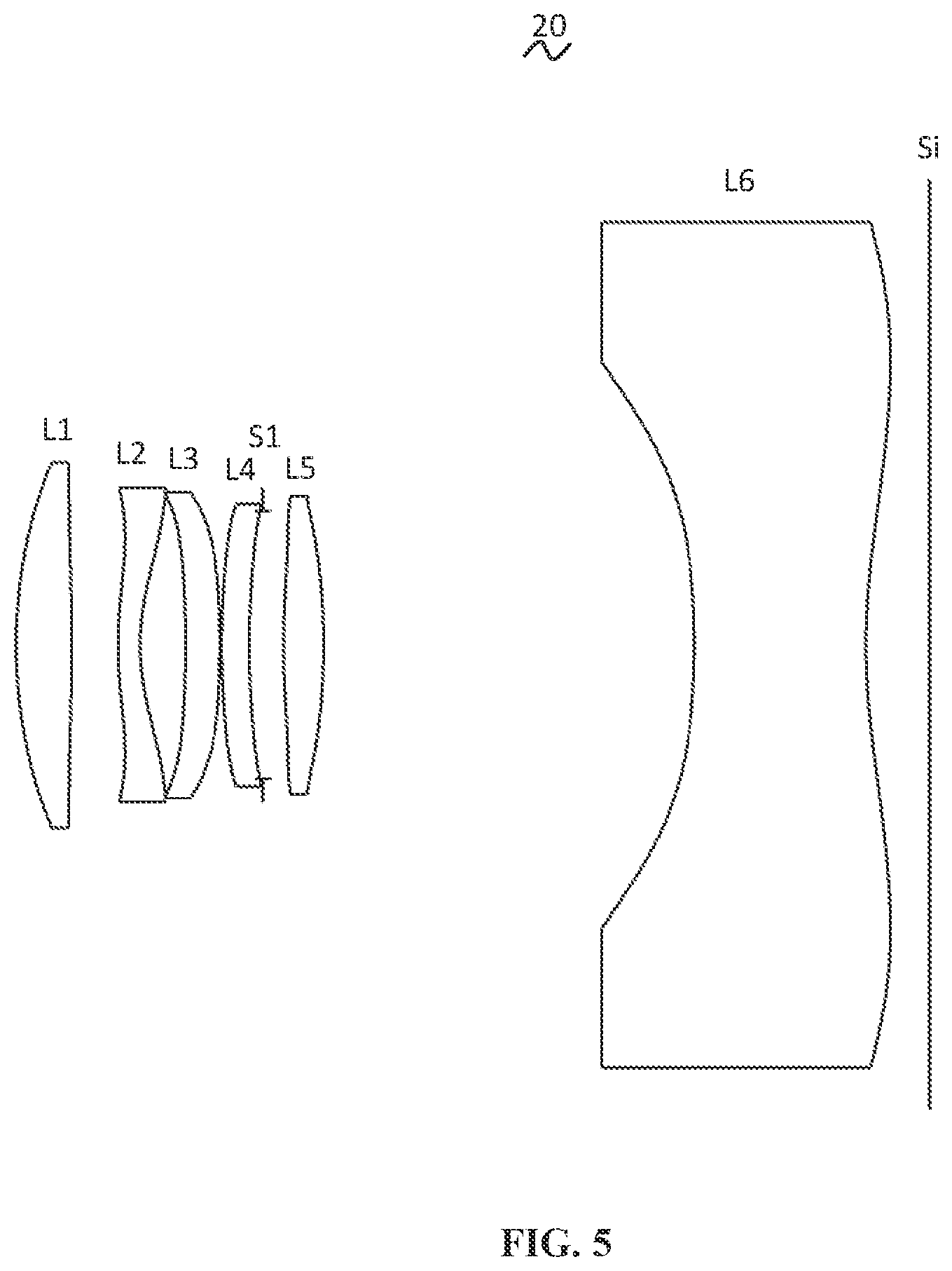 Patent US11782237 Figure 4 – Camera optical lens