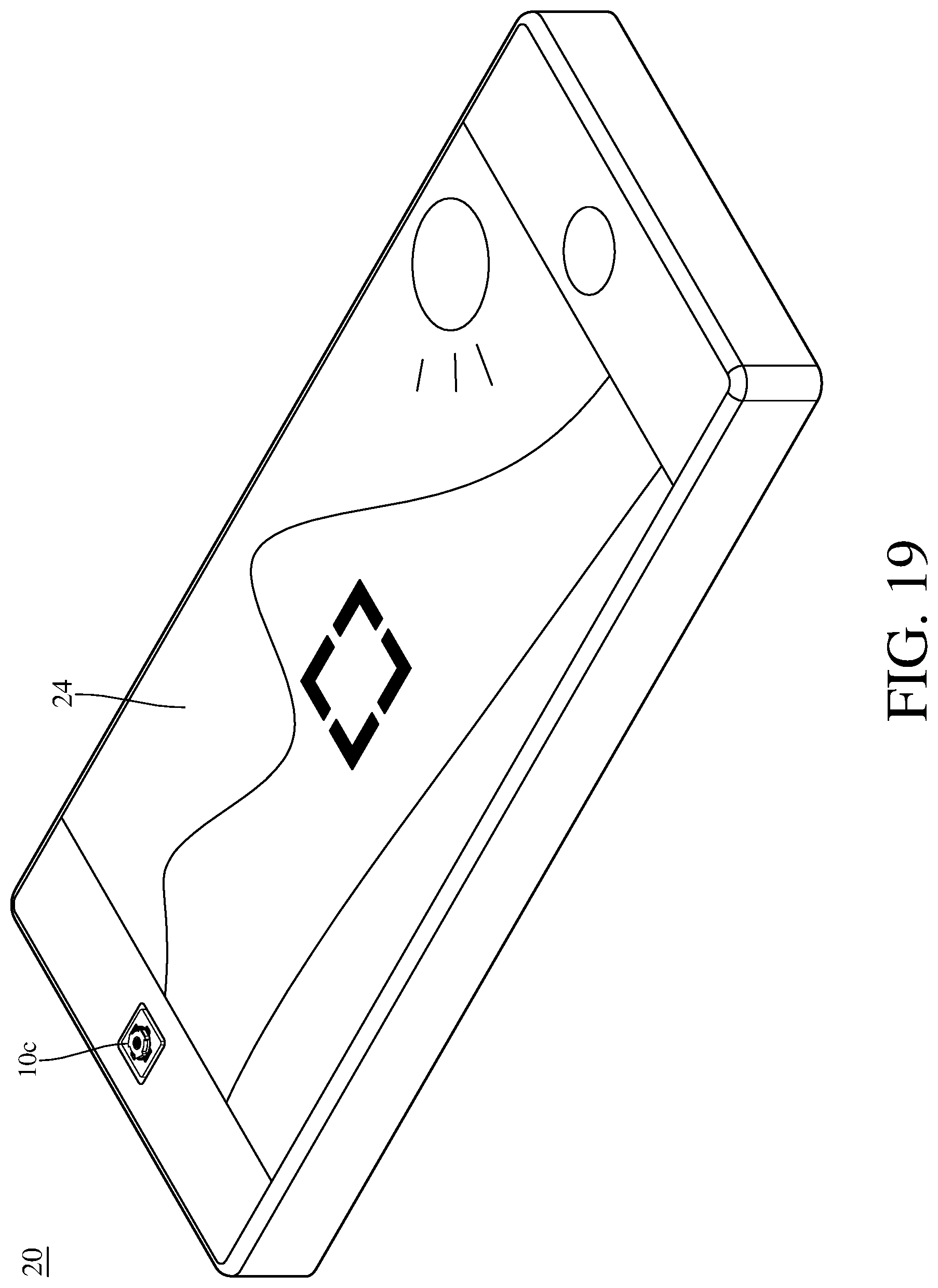 Patent US11782239 Figure 19 – Optical imaging system comprising four lenes of −−+−, +−+−, +++− or −++− refractive powers, image capturing unit and electronic device
