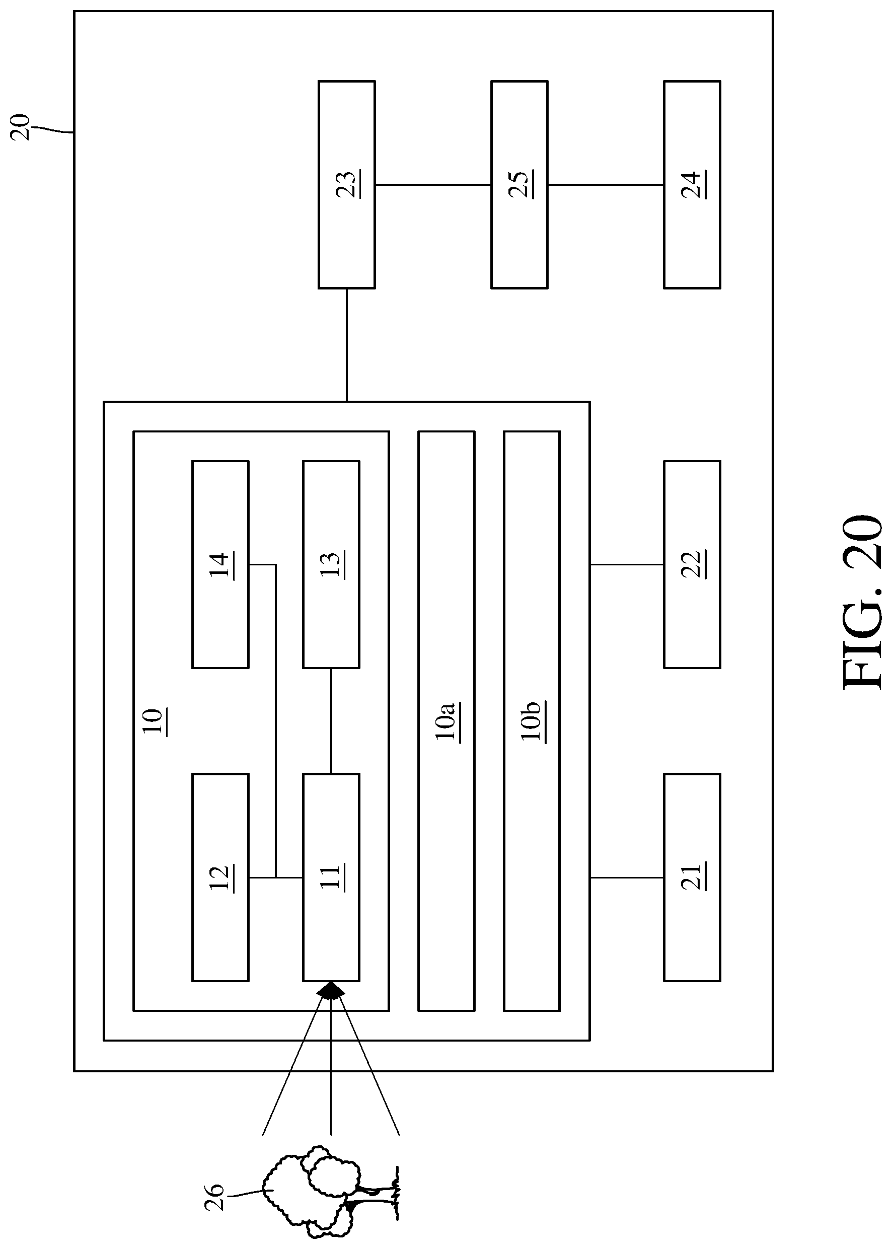 Patent US11782239 Figure 20 – Optical imaging system comprising four lenes of −−+−, +−+−, +++− or −++− refractive powers, image capturing unit and electronic device