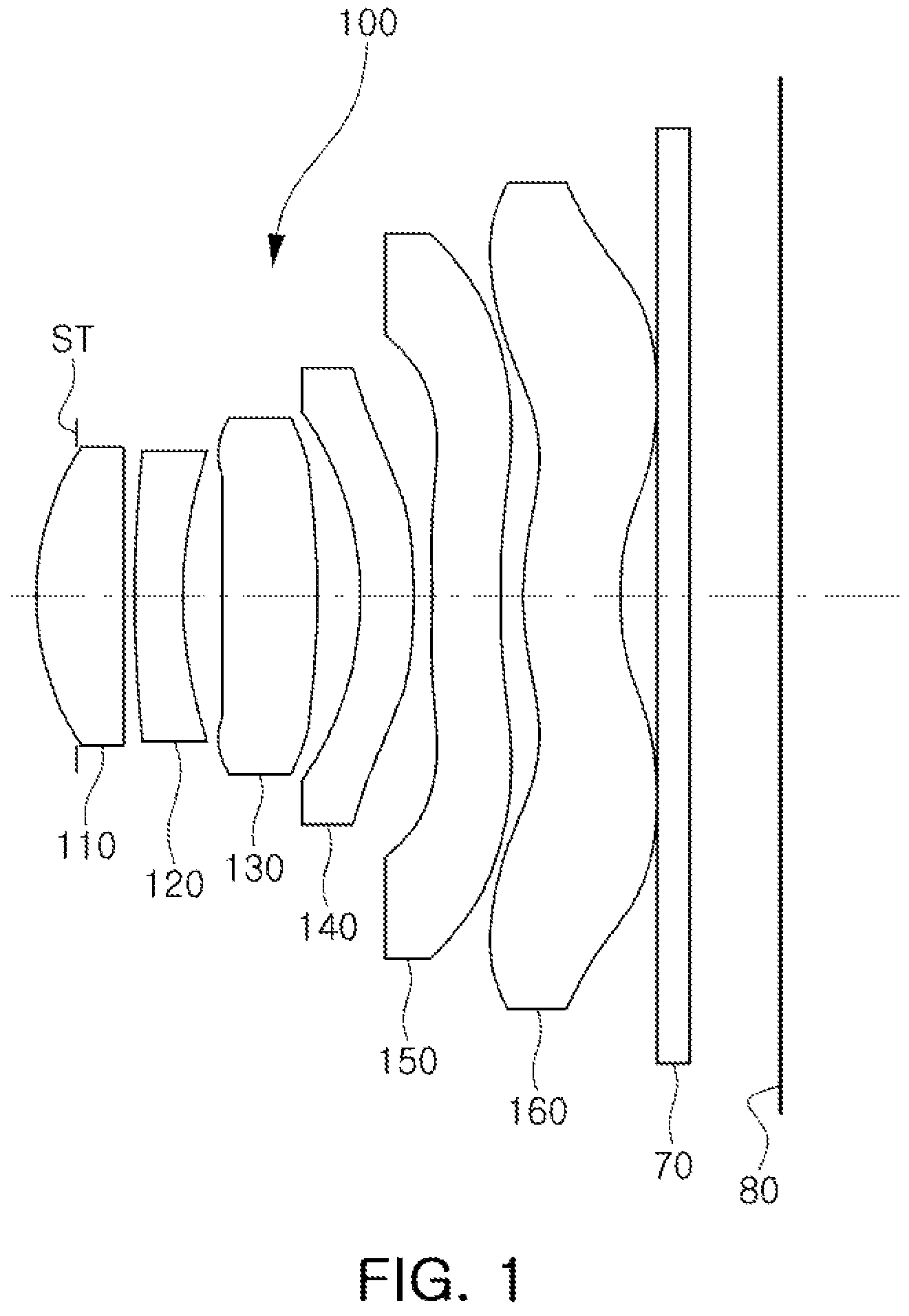 Patent US11782243 Figure 1 – Lens module