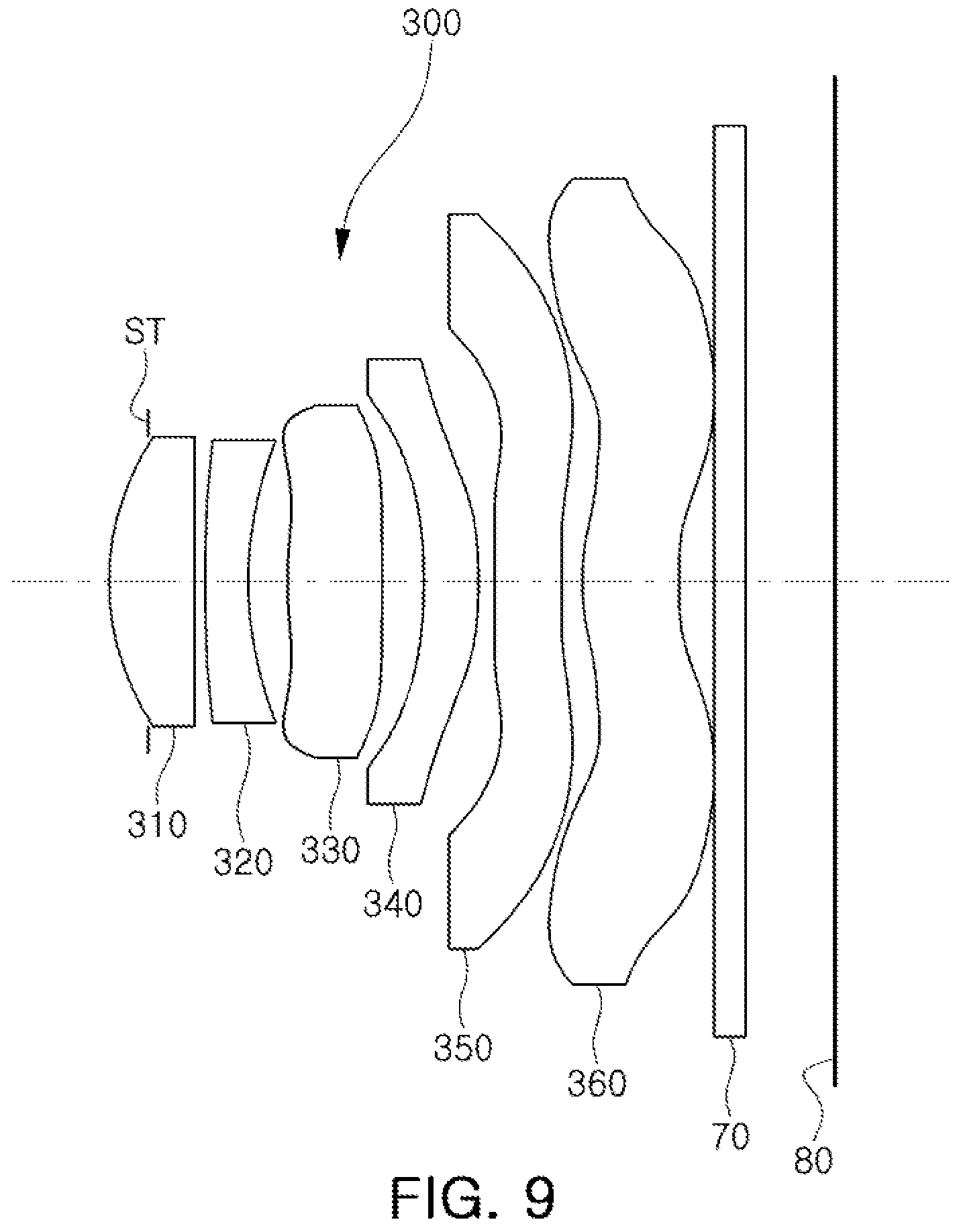 Patent US11782243 Figure 9 – Lens module
