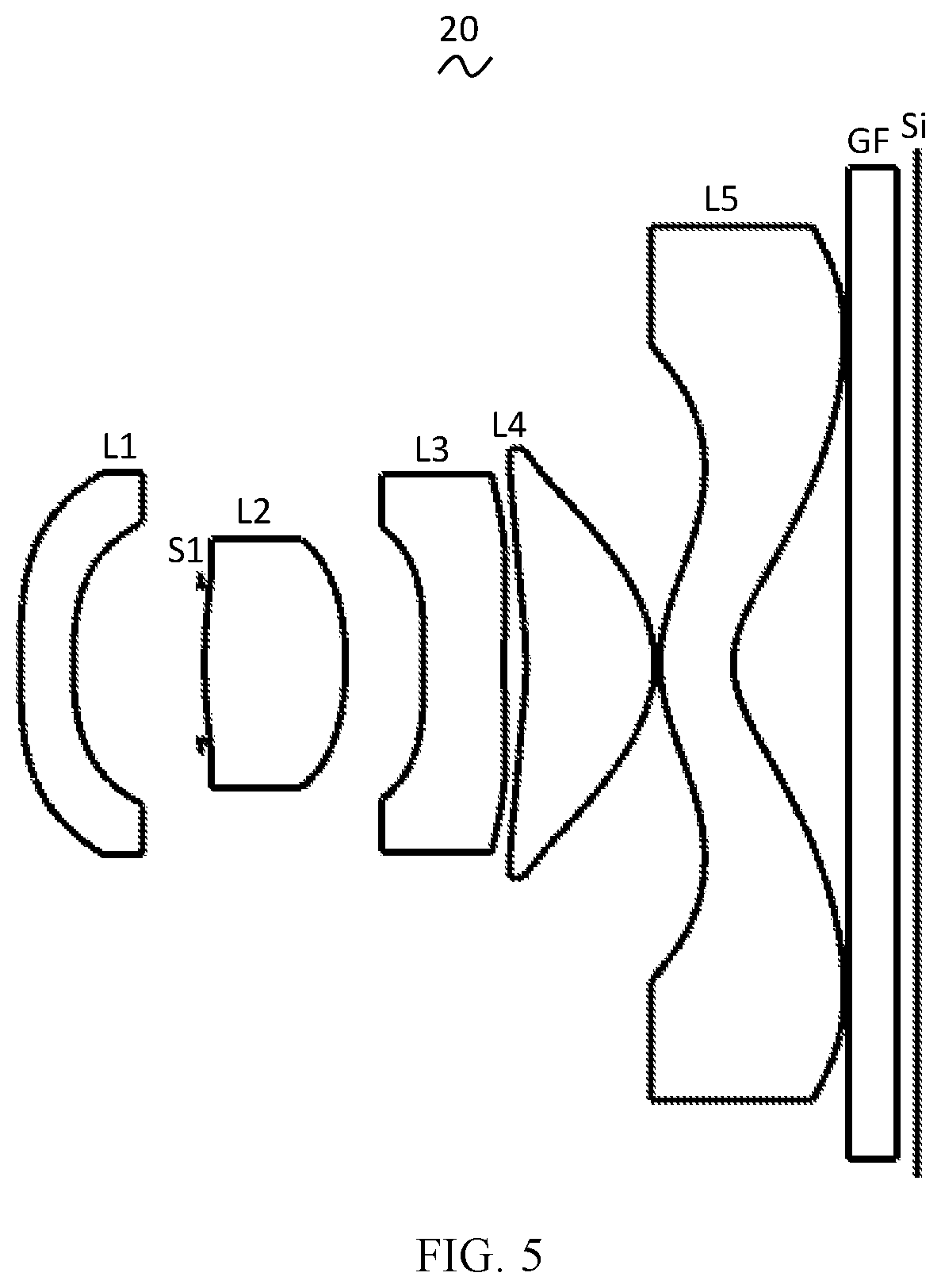Patent US11782246 Figure 4 – Camera optical lens