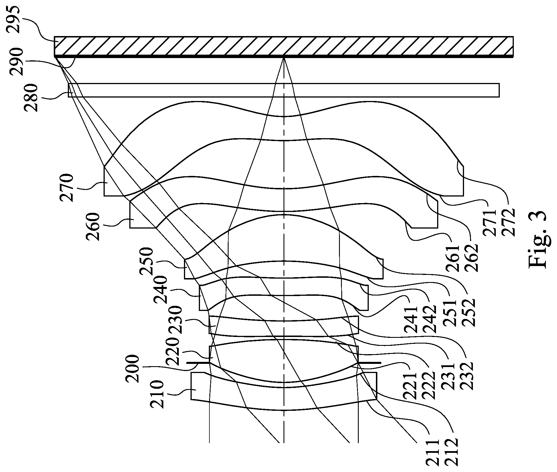 Patent US11782248 Figure 3 – Image capturing lens assembly, imaging apparatus and electronic device