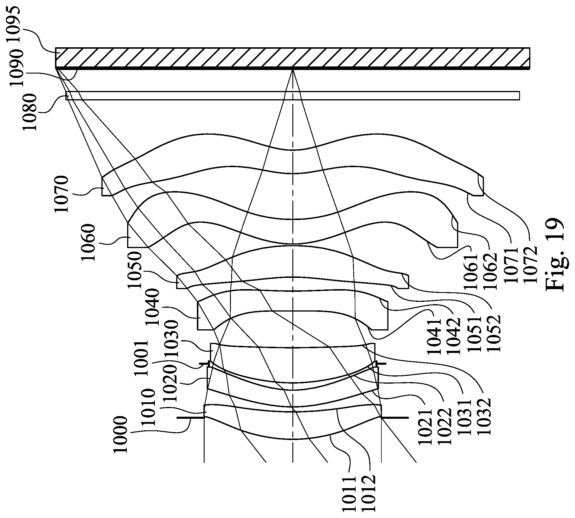 Patent US11782248 Figure 19 – Image capturing lens assembly, imaging apparatus and electronic device