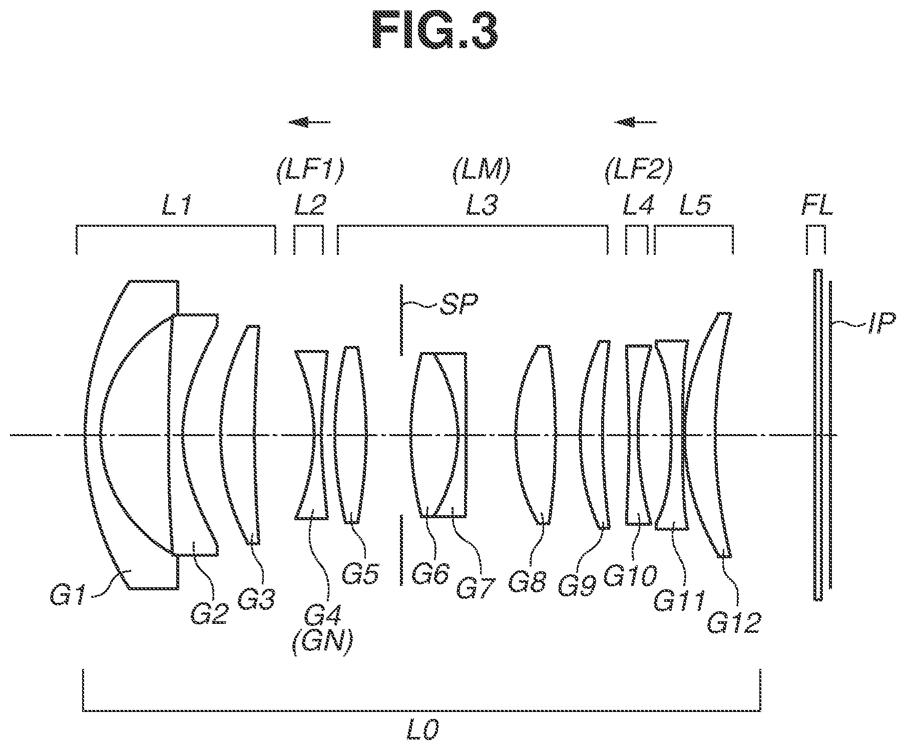 Patent US11782252 Figure 3 – Optical system and image capturing apparatus including the same