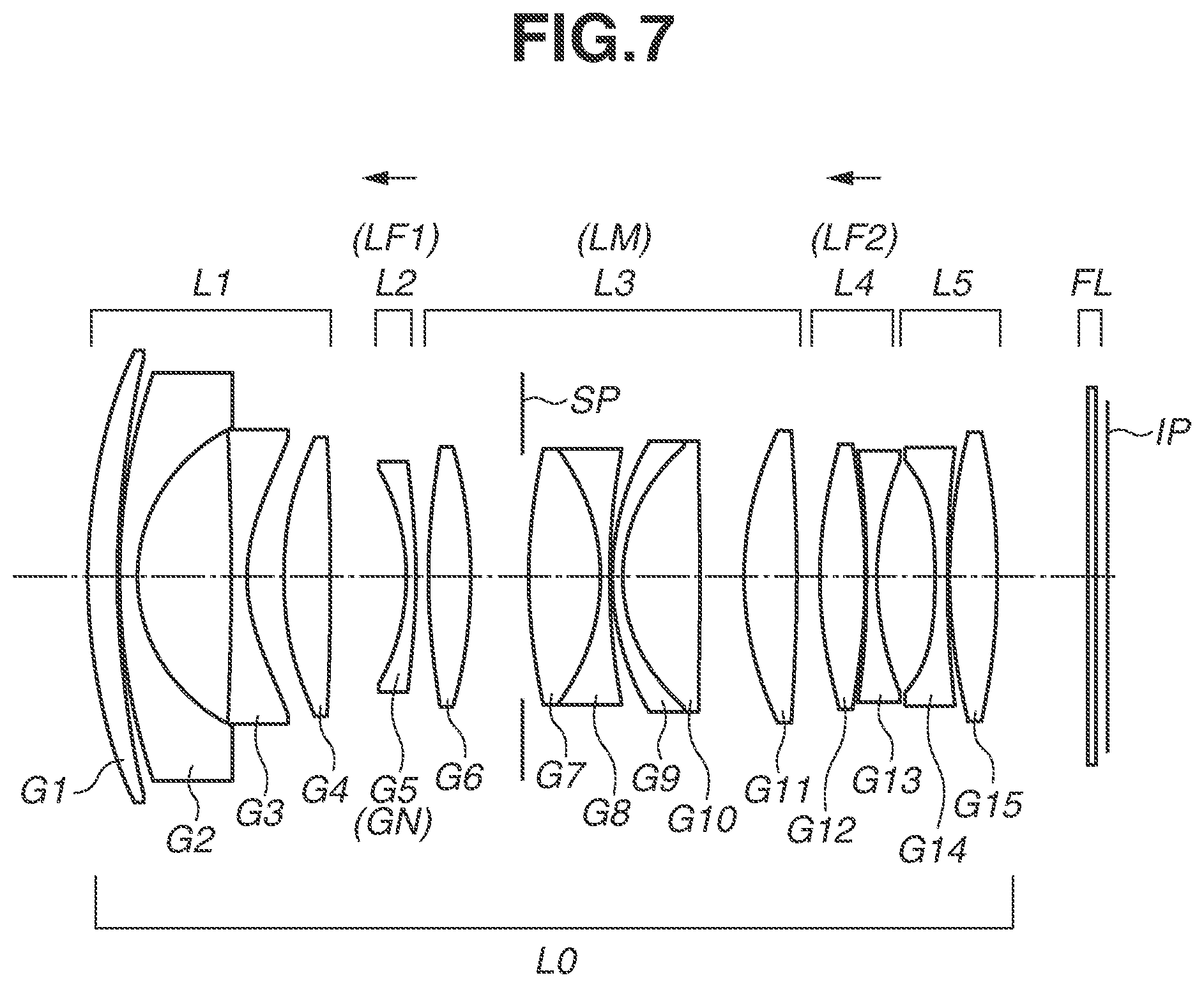 Patent US11782252 Figure 7 – Optical system and image capturing apparatus including the same