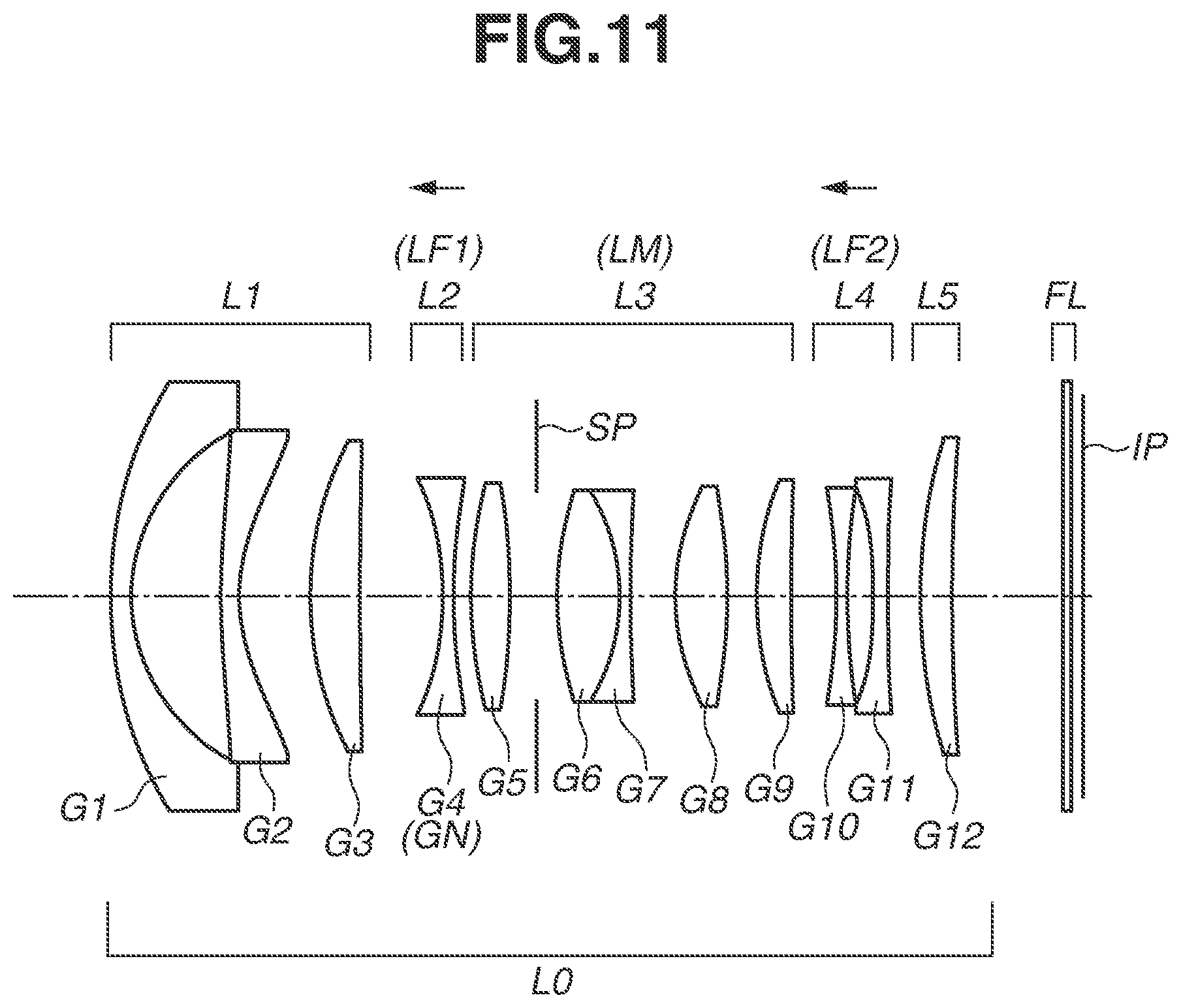 Patent US11782252 Figure 11 – Optical system and image capturing apparatus including the same