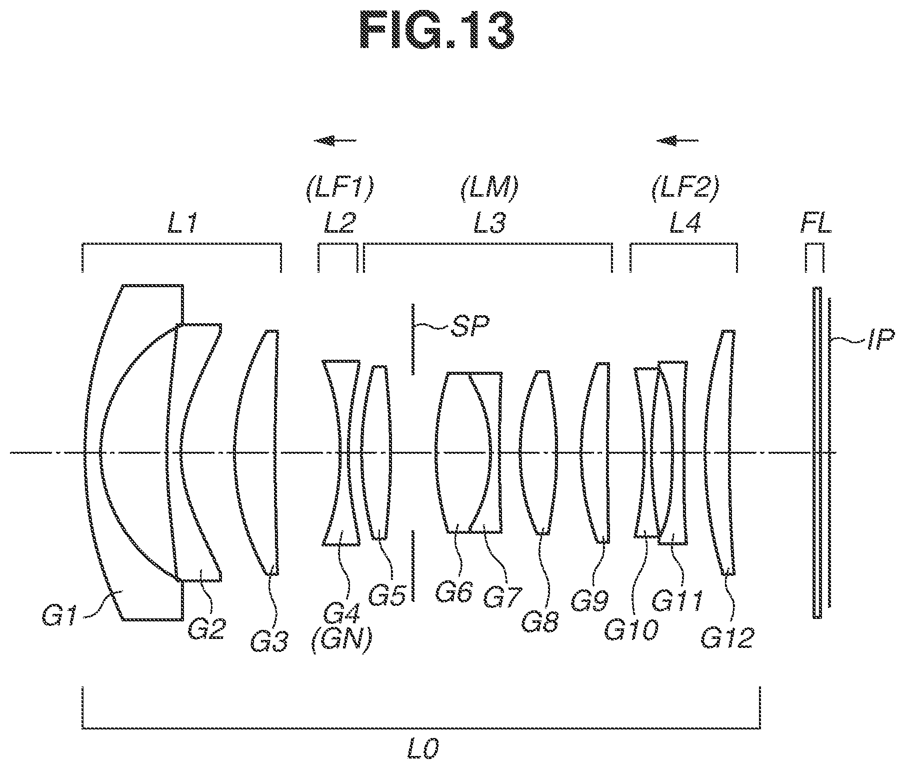 Patent US11782252 Figure 13 – Optical system and image capturing apparatus including the same