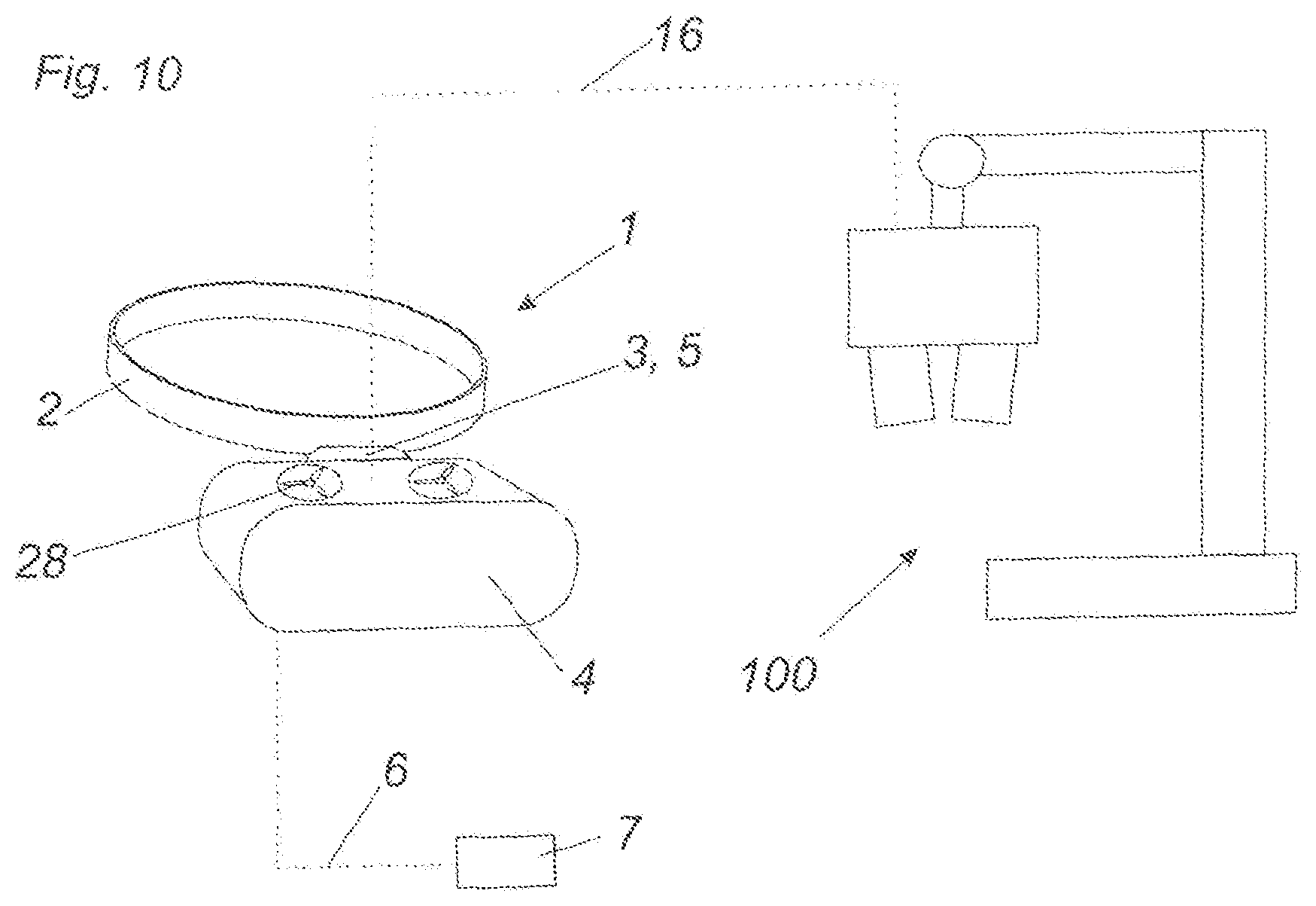 Patent US11782255 Figure 5 – Visualization device for transferring images of a microscopy device