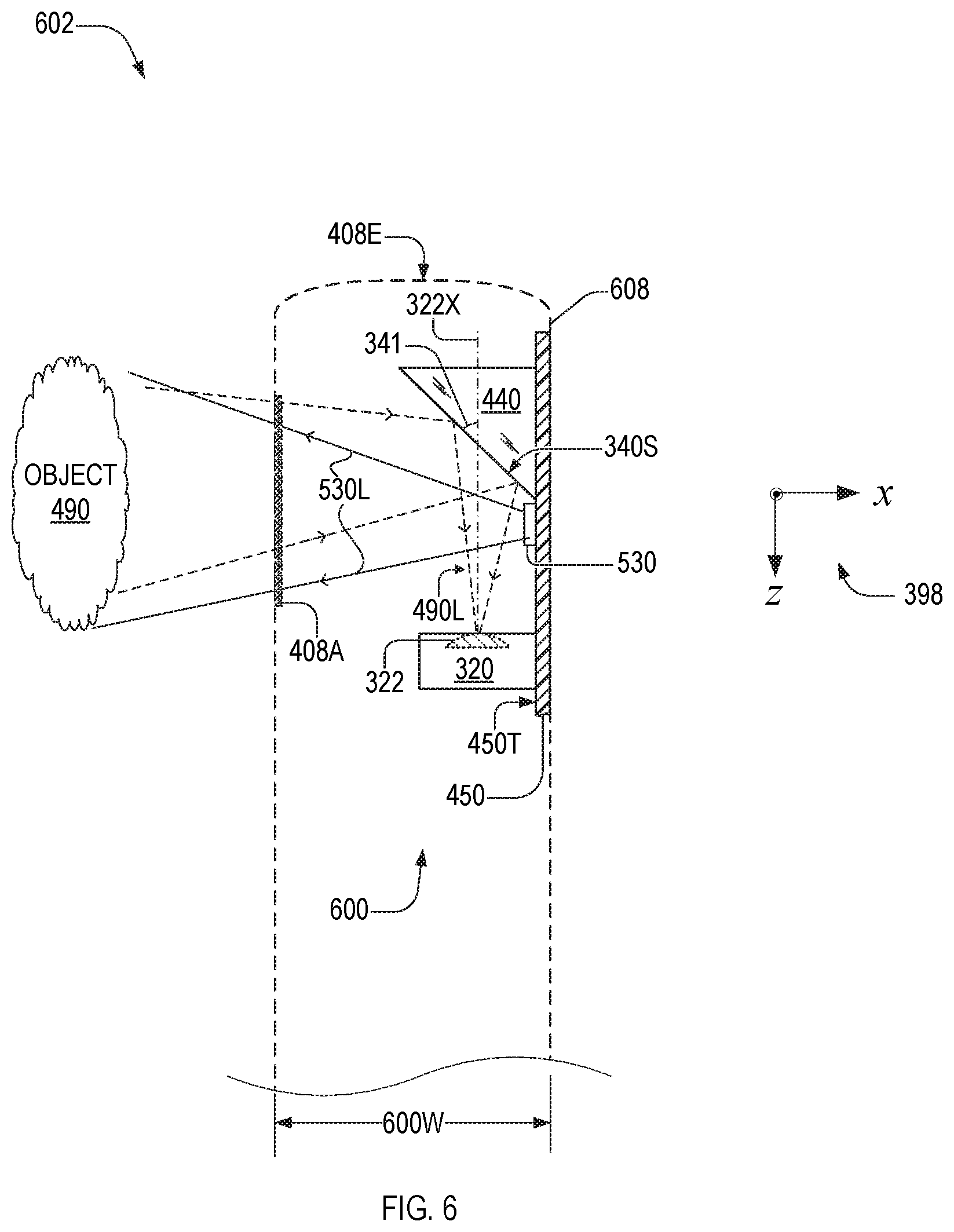 Patent US11782256 Figure 6 – Endoscope imager and associated method