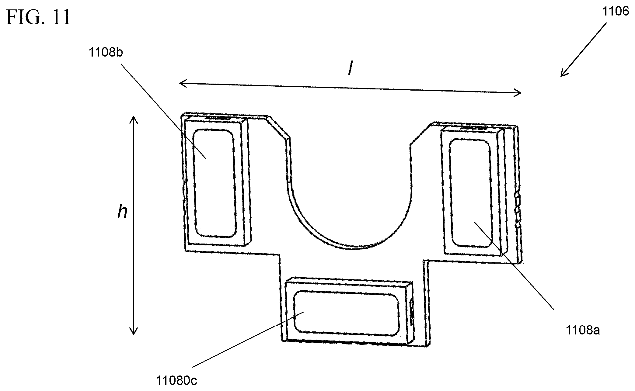 Patent US11782259 Figure 11 – Circuit board assembly for a multiple viewing elements endoscope using CMOS sensors