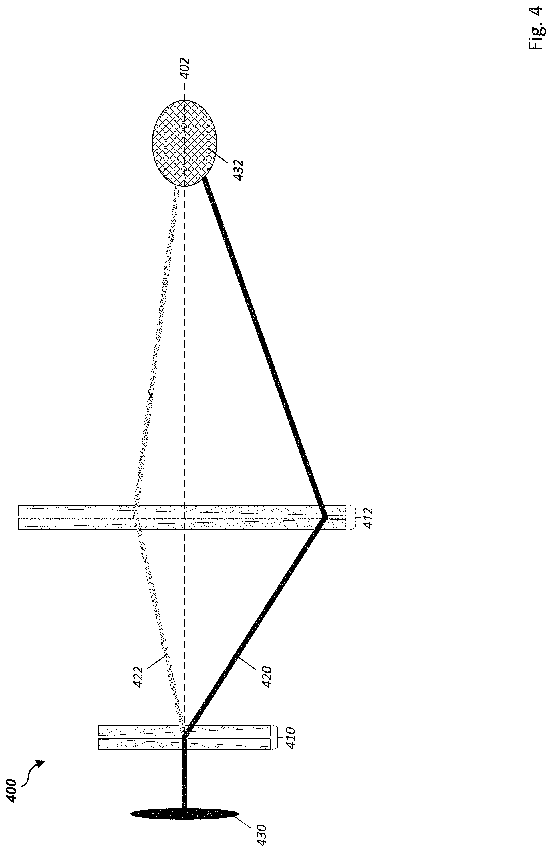 Patent US11782264 Figure 4 – Optical flight motion simulator target axes