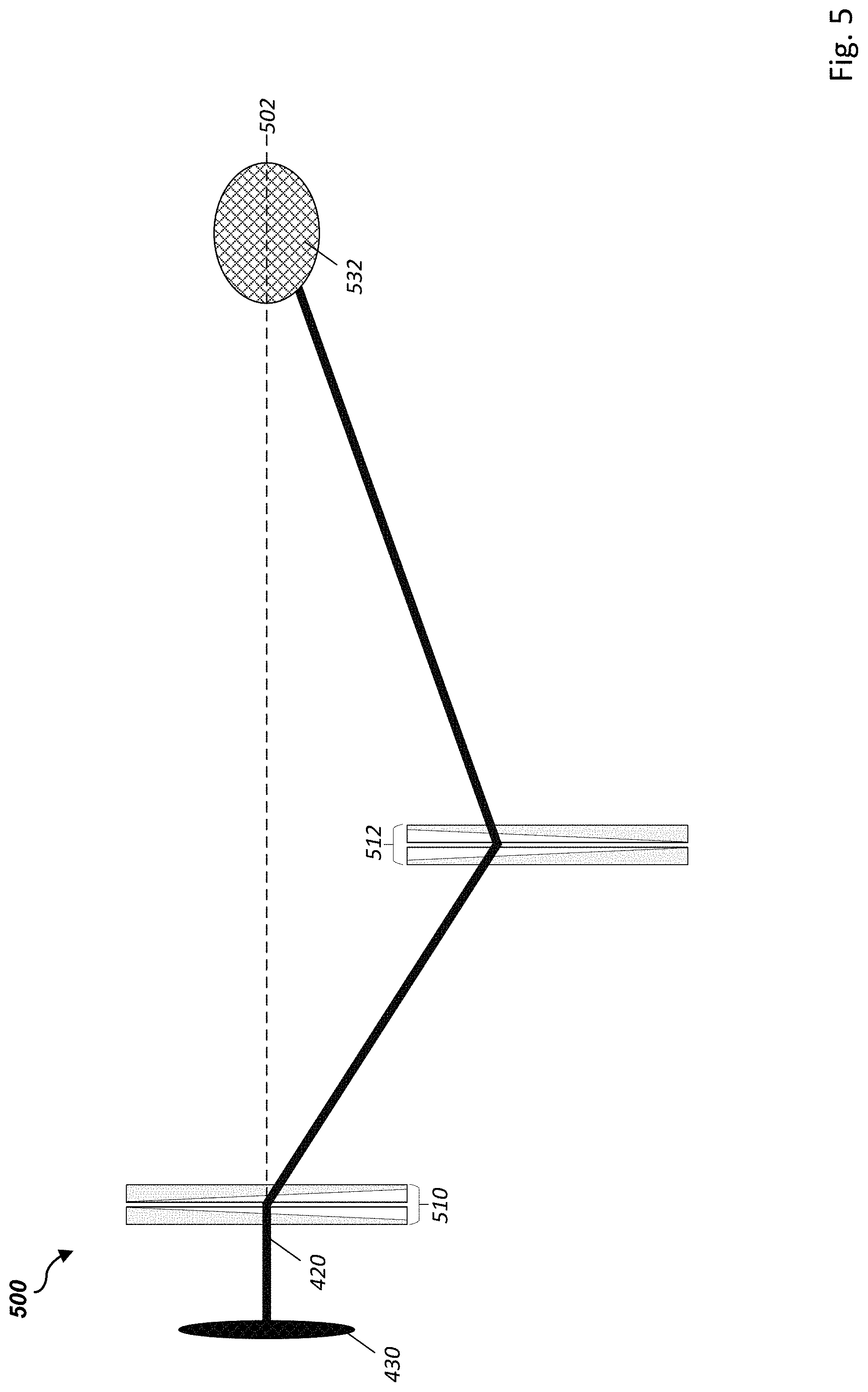 Patent US11782264 Figure 5 – Optical flight motion simulator target axes