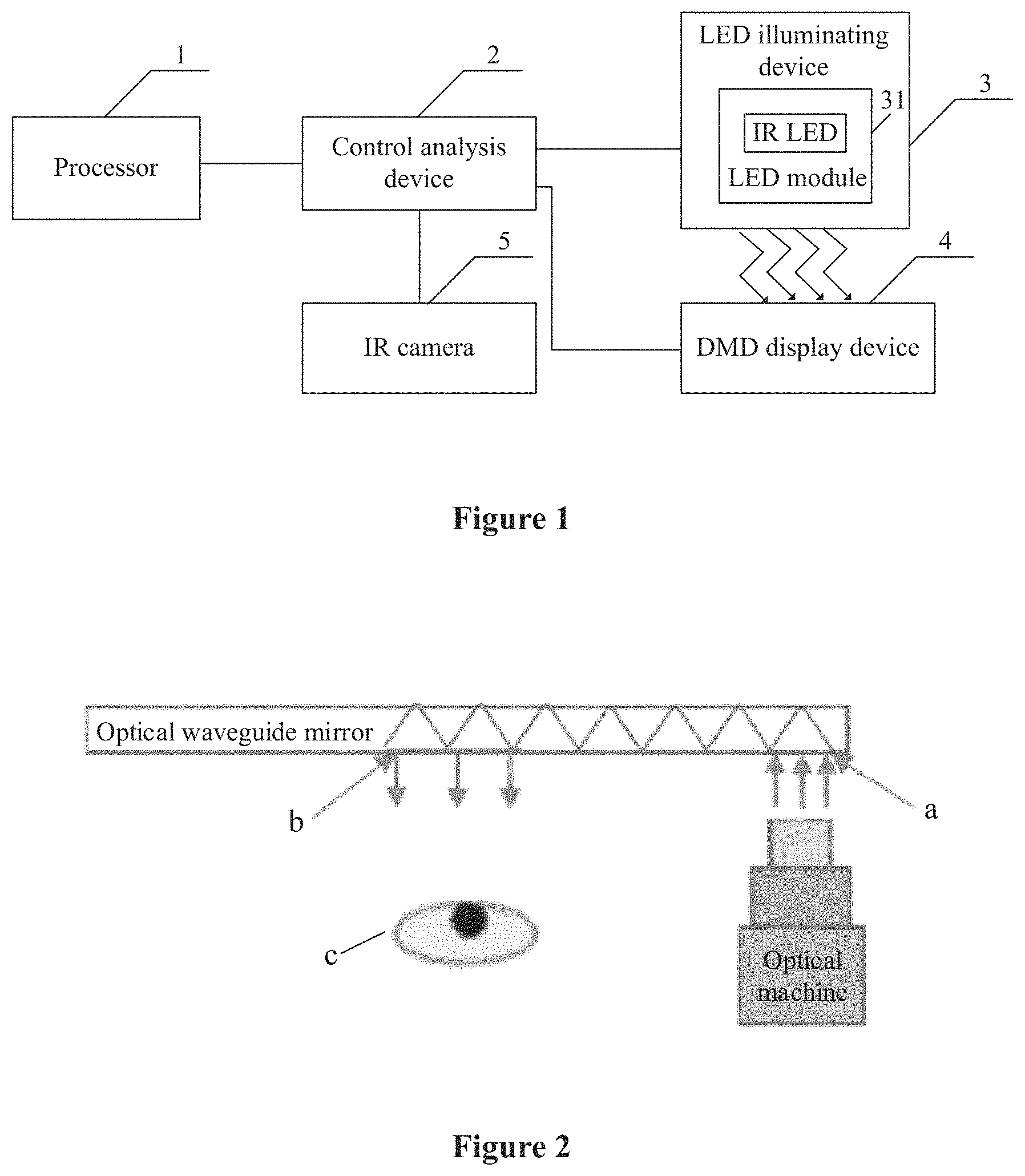 Patent US11782268 Figure 1 – Eyeball tracking system for near eye display apparatus, and near eye display apparatus