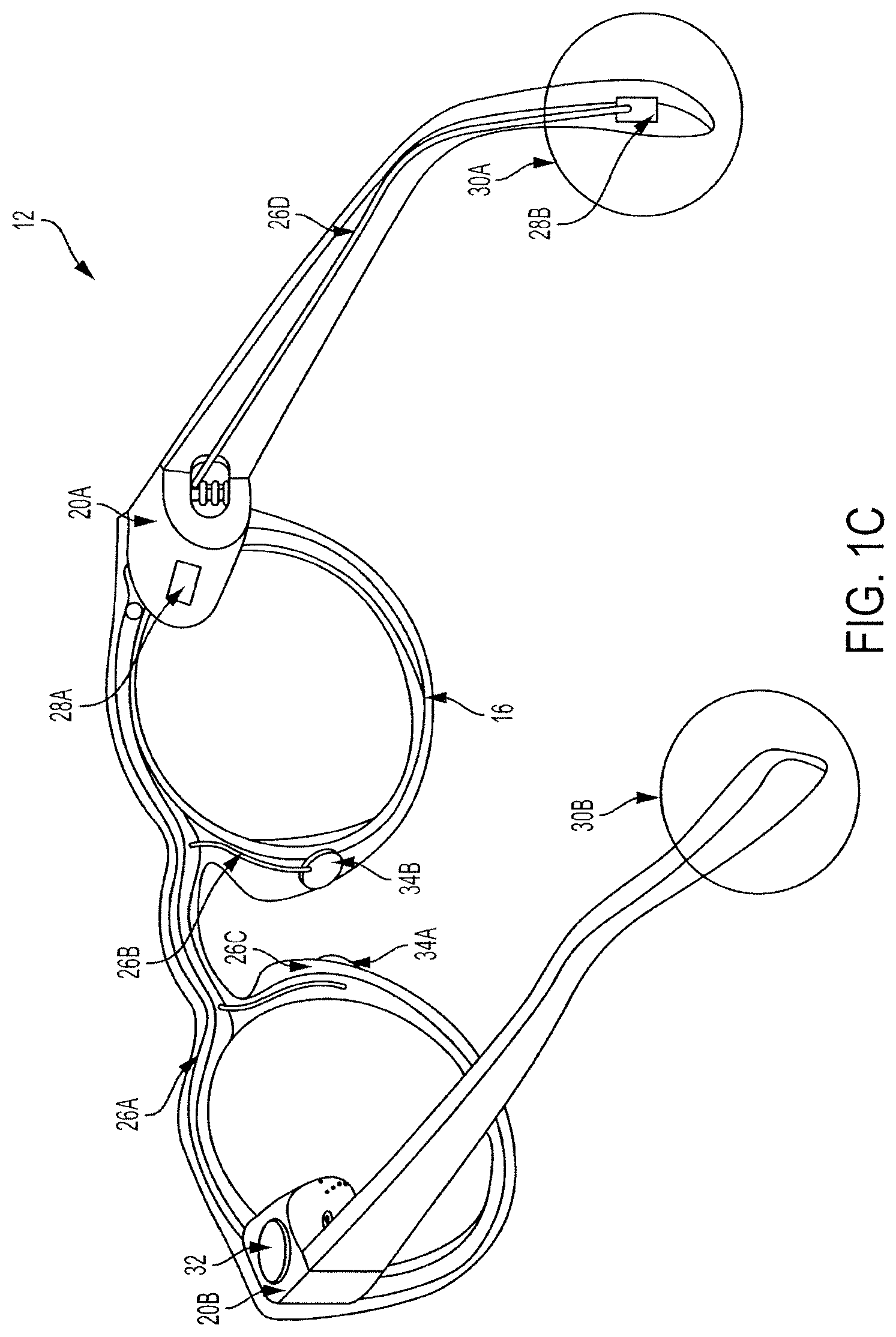 Patent US11782269 Figure 3 – Eyewear use detection