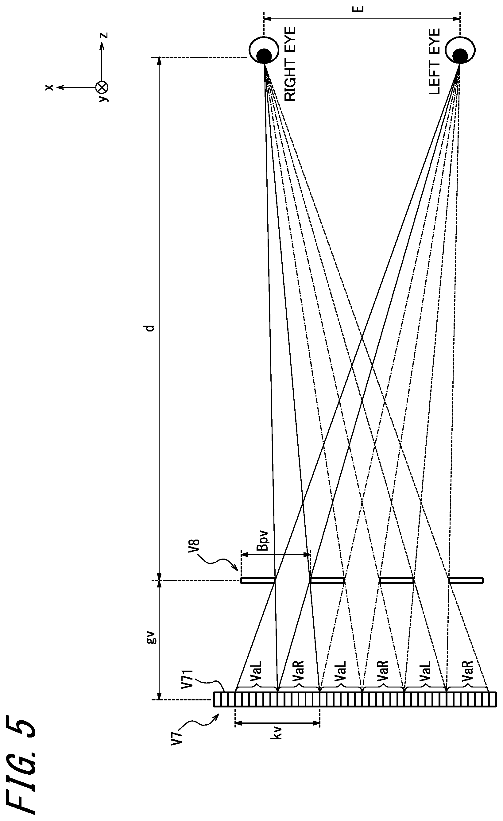 Patent US11782270 Figure 5 – Head-up display, head-up display system, and mobile body