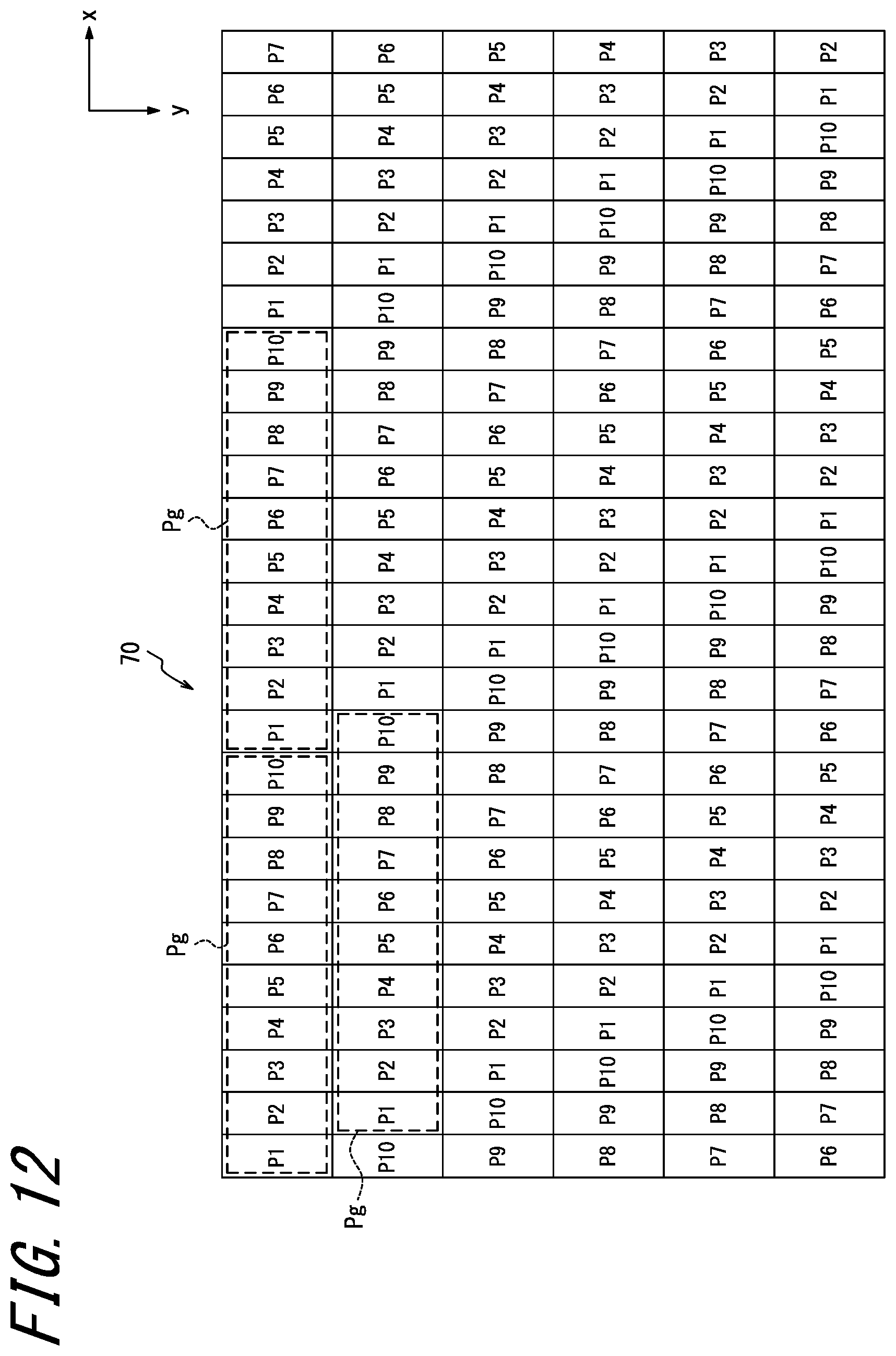 Patent US11782270 Figure 12 – Head-up display, head-up display system, and mobile body