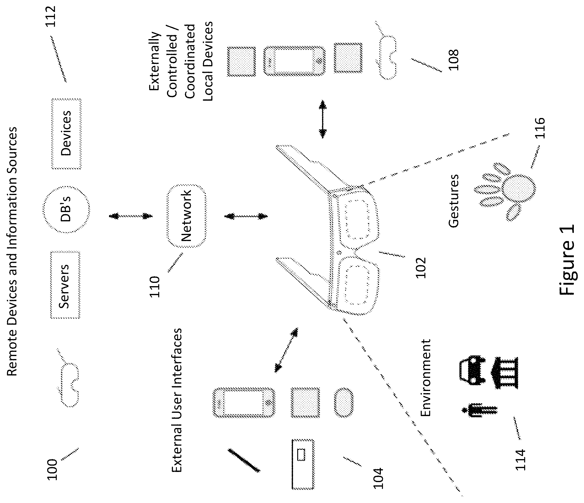 Patent US11782274 Figure 1 – Stray light suppression for head worn computing