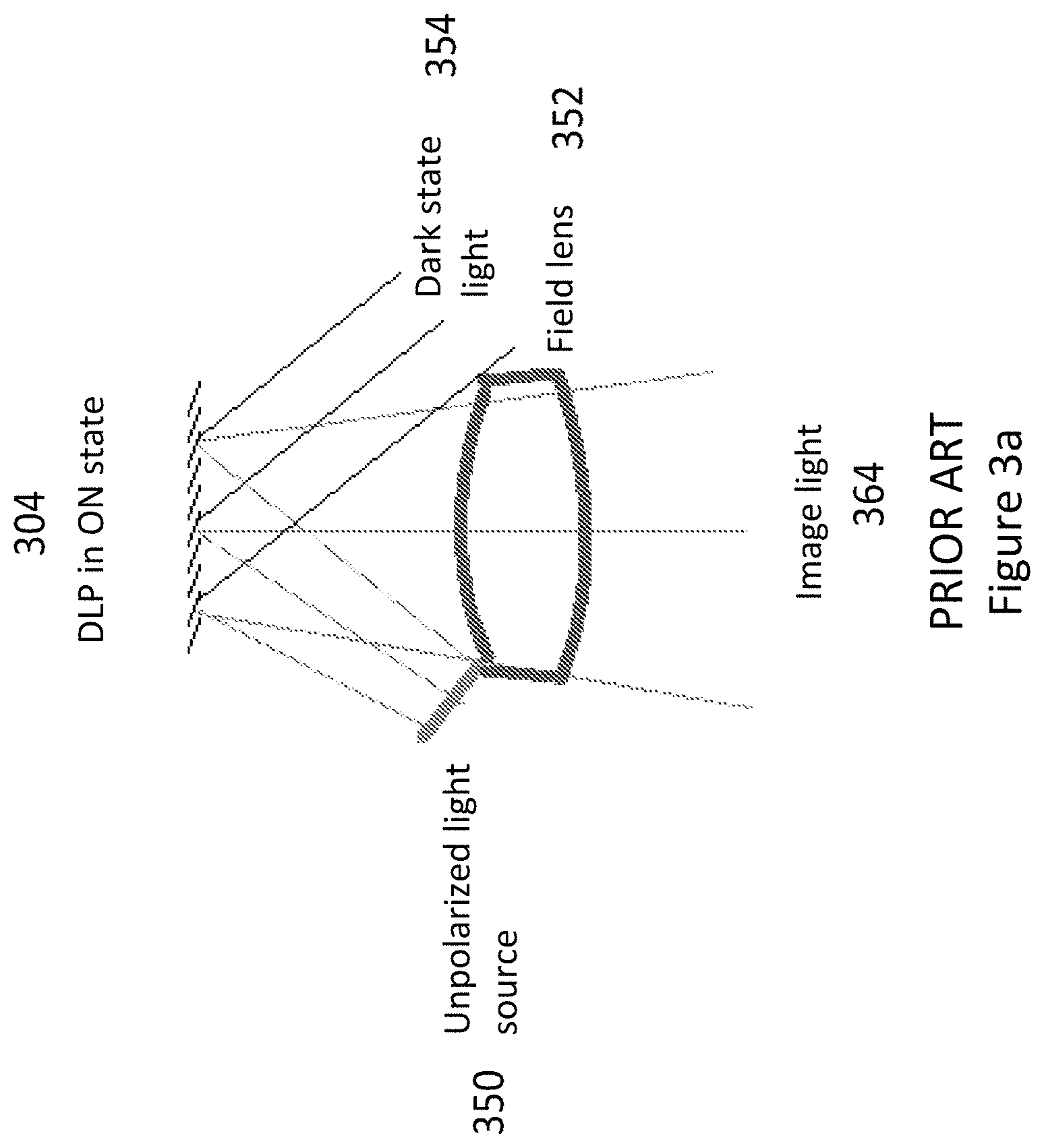 Patent US11782274 Figure 3 – Stray light suppression for head worn computing