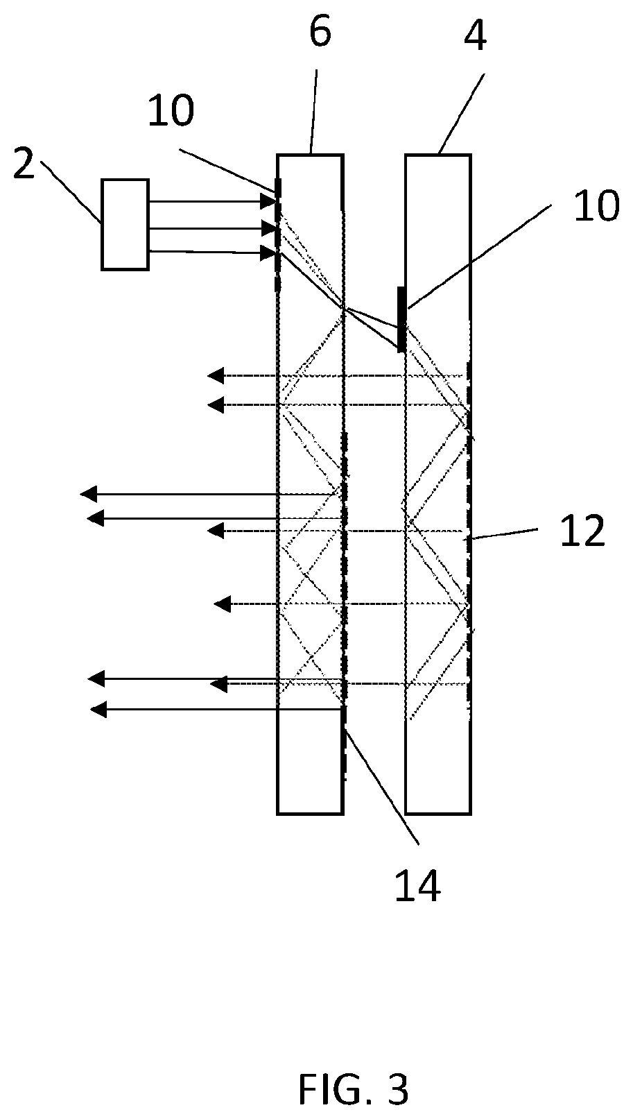 Patent US11782275 Figure 3 – Optical structure for augmented reality display