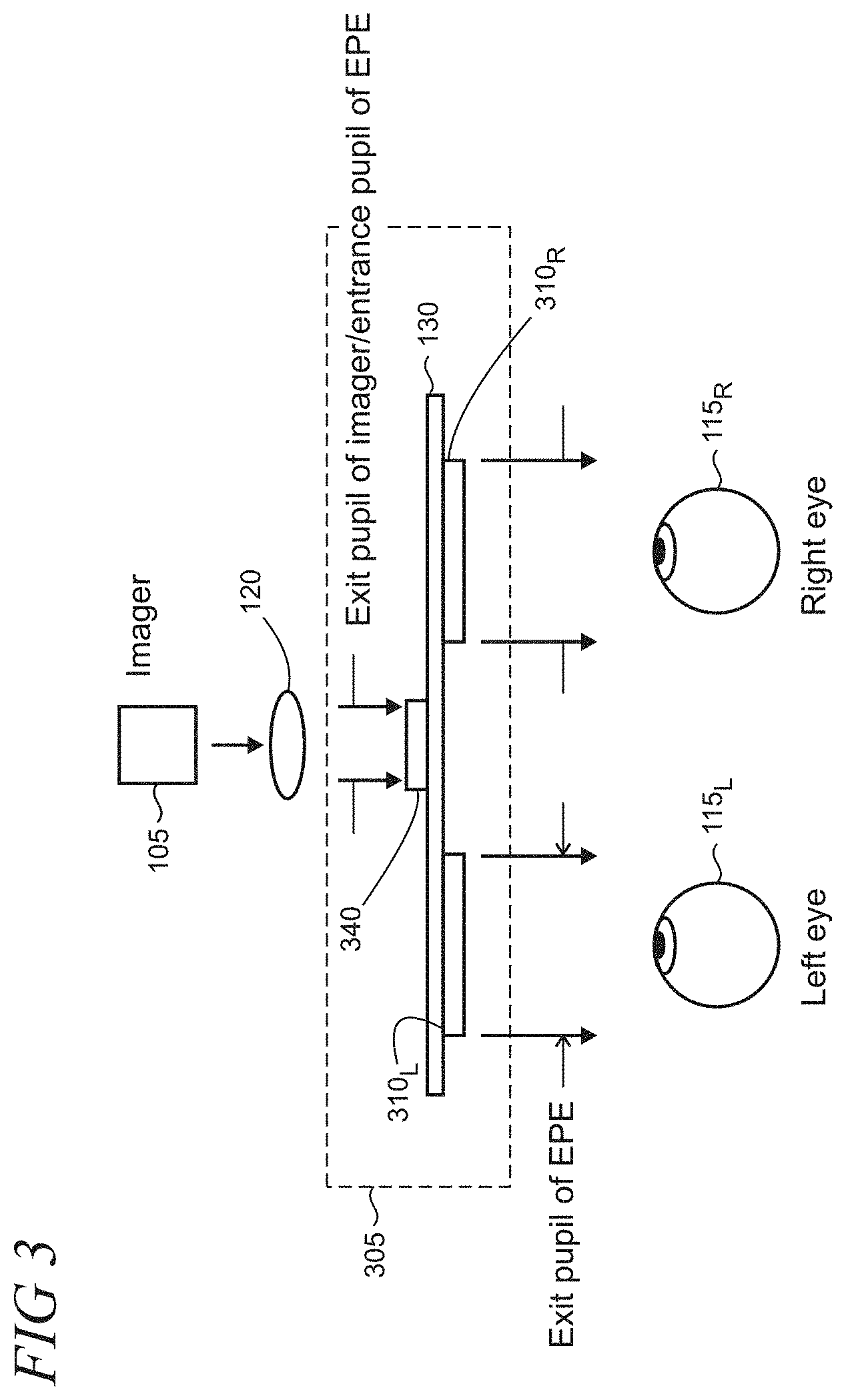 Patent US11782277 Figure 2 – Waveguide display with increased uniformity and reduced cross-coupling between colors