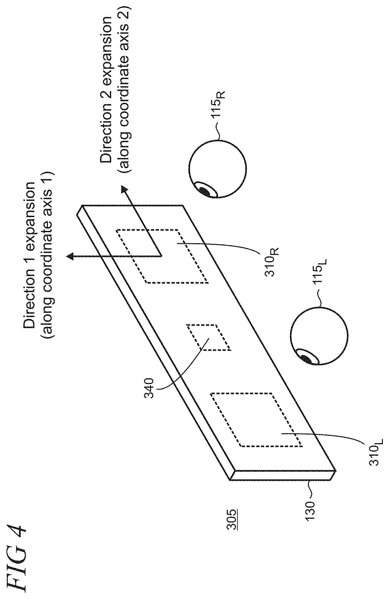 Patent US11782277 Figure 3 – Waveguide display with increased uniformity and reduced cross-coupling between colors