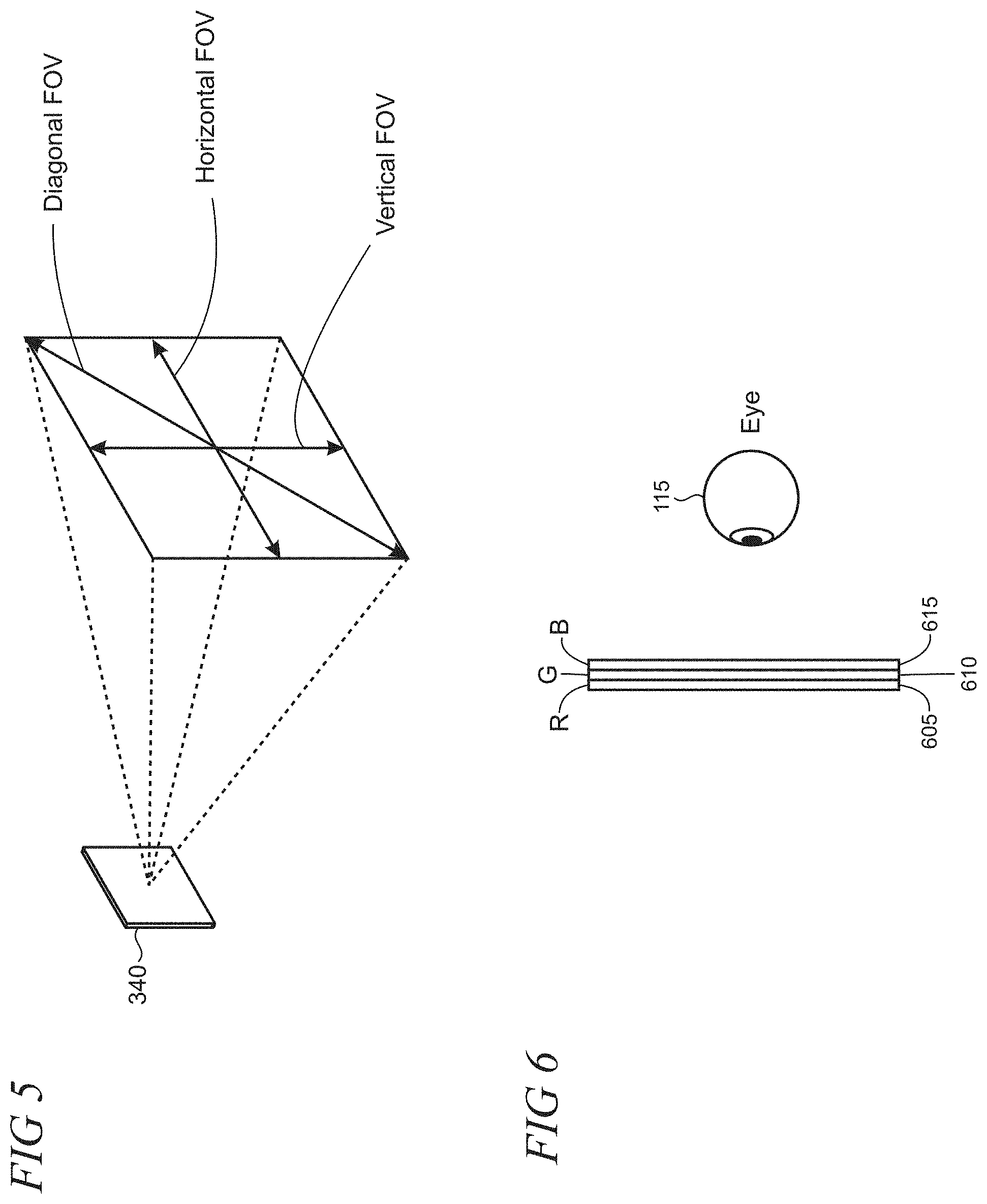 Patent US11782277 Figure 4 – Waveguide display with increased uniformity and reduced cross-coupling between colors