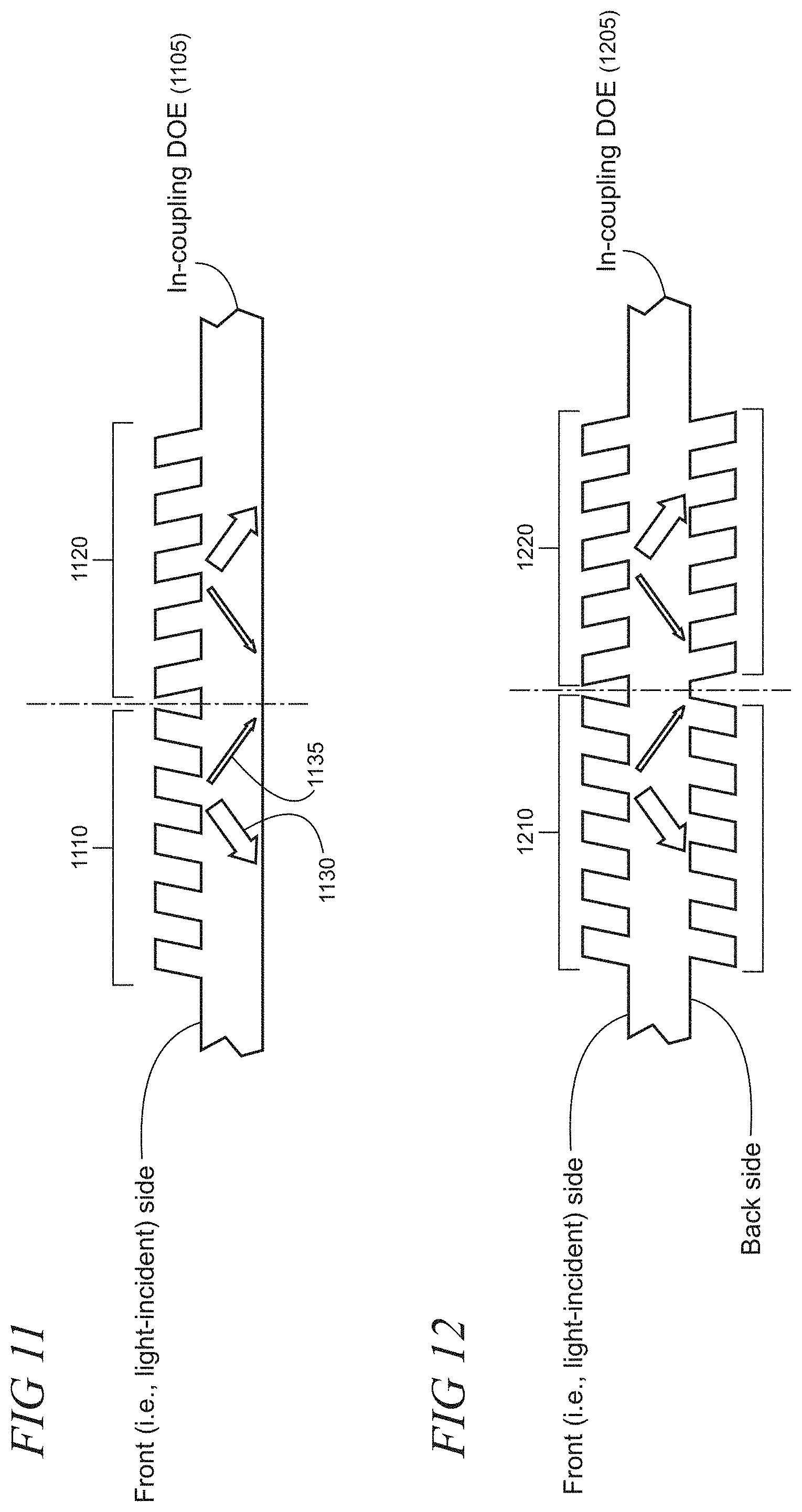 Patent US11782277 Figure 9 – Waveguide display with increased uniformity and reduced cross-coupling between colors