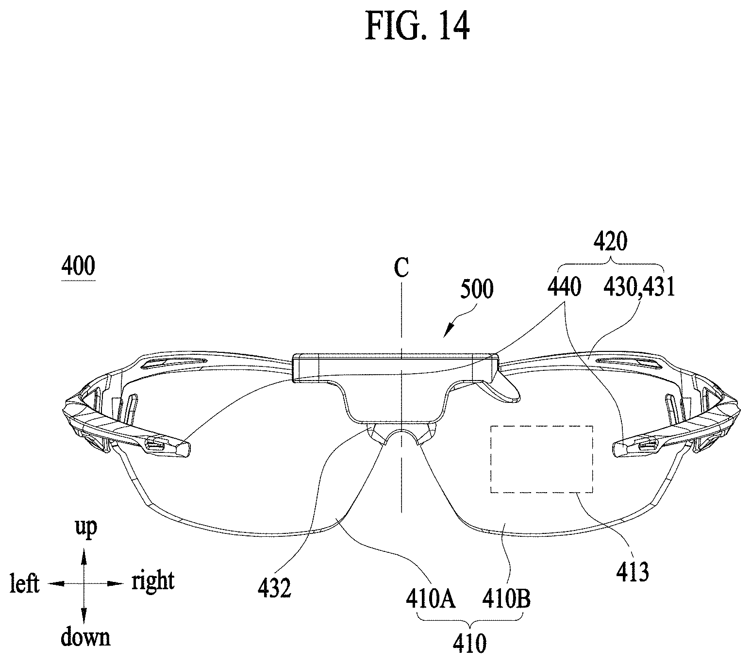 Patent US11782280 Figure 17 – Electronic device