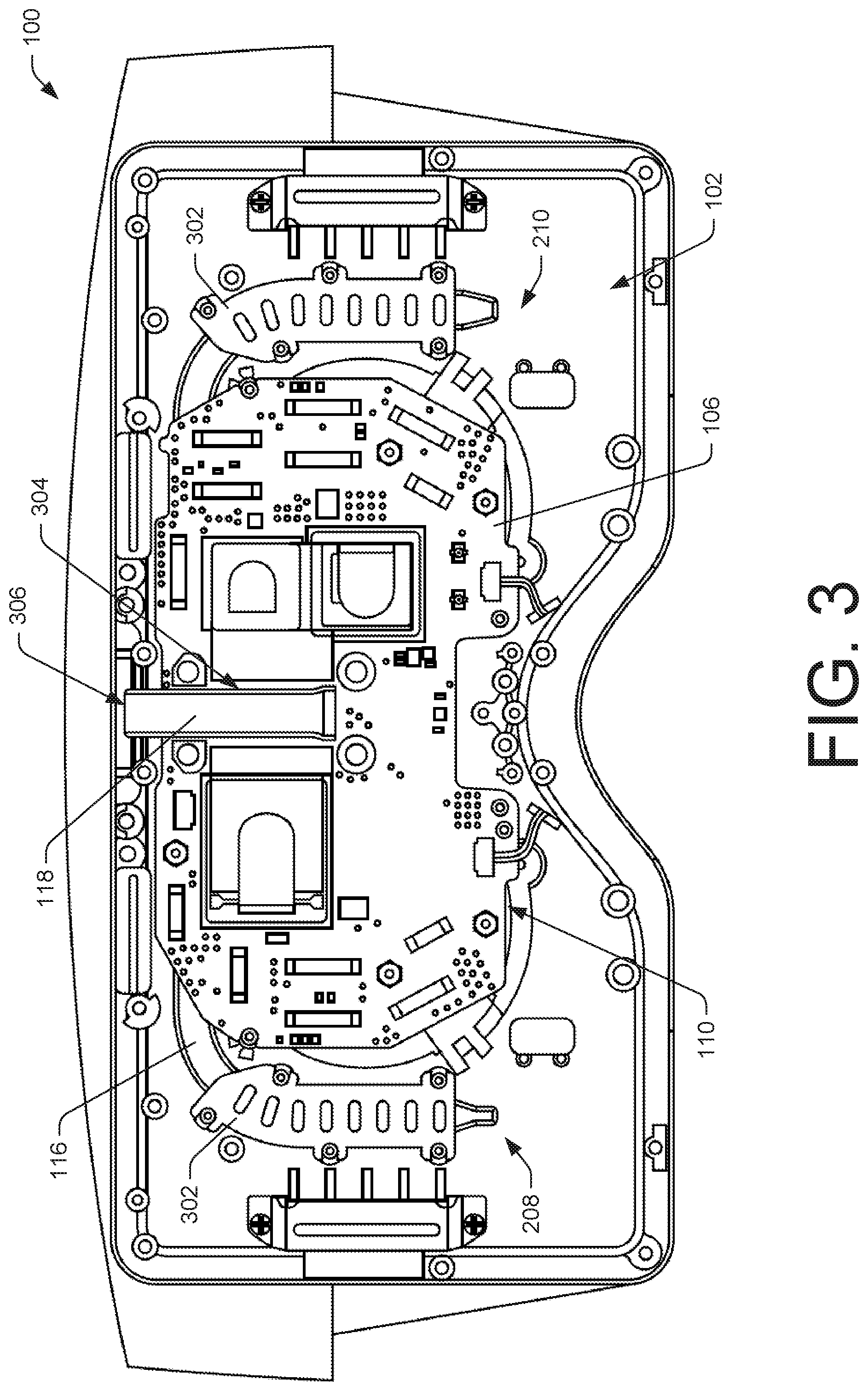Patent US11782281 Figure 3 – Thermal management system for electronic device