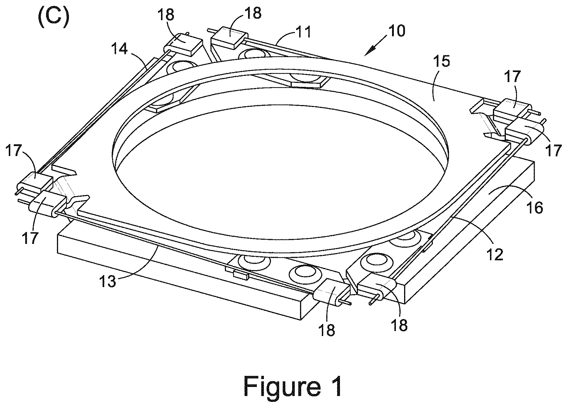 Patent US11782287 Figure 2 – Shape memory alloy actuator bearings