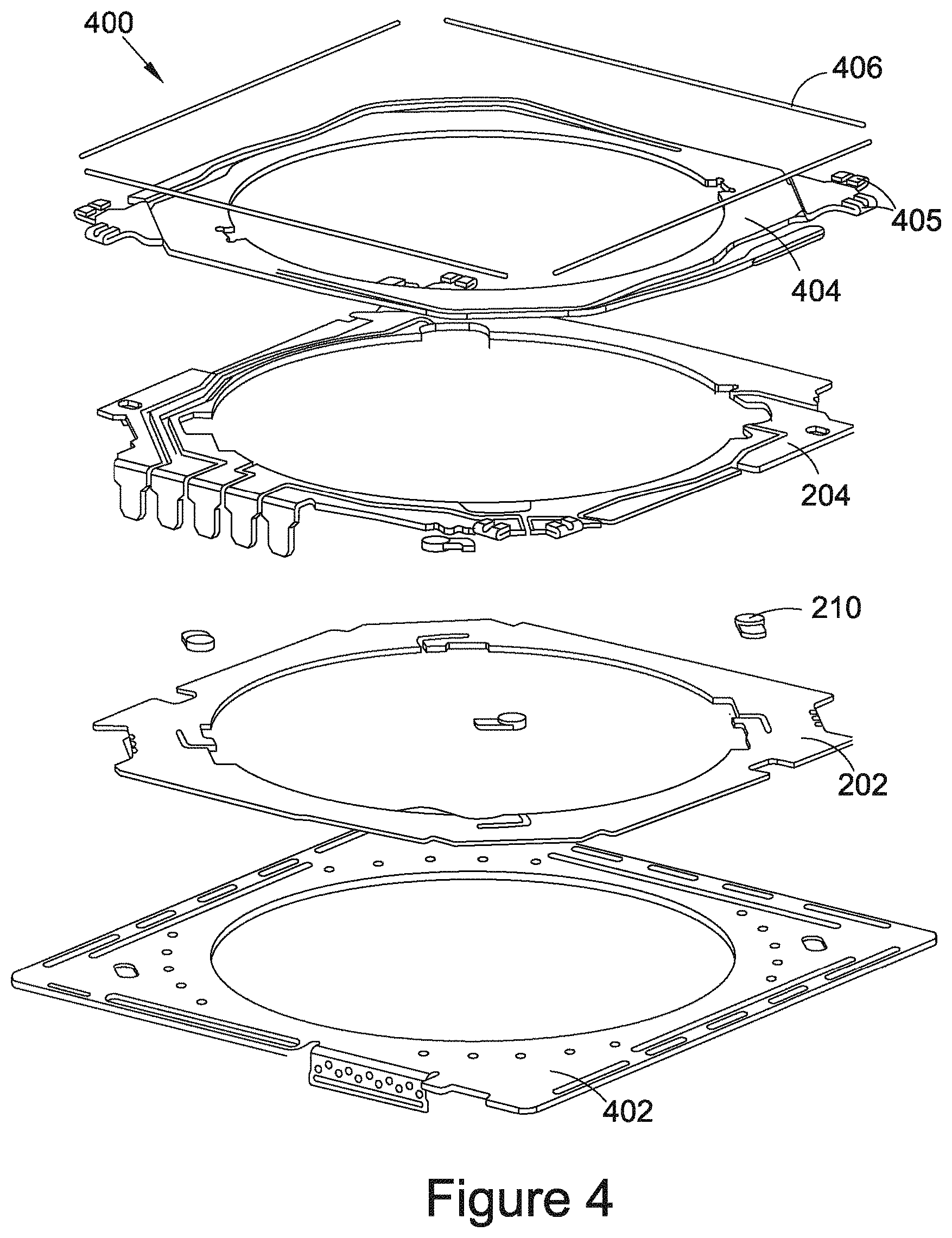 Patent US11782287 Figure 5 – Shape memory alloy actuator bearings