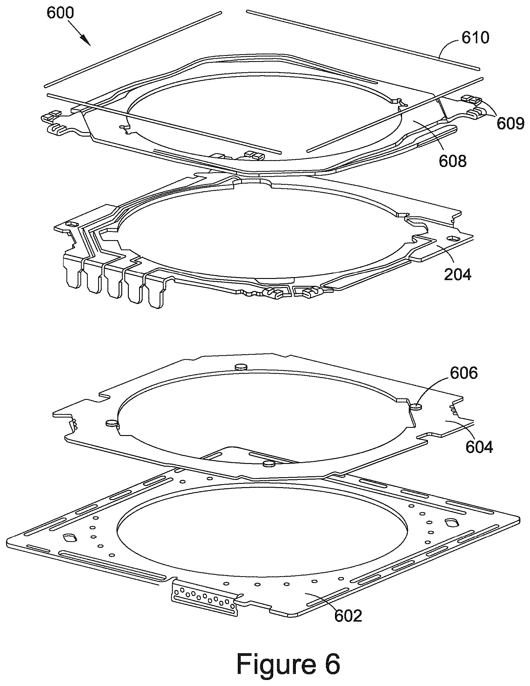 Patent US11782287 Figure 7 – Shape memory alloy actuator bearings