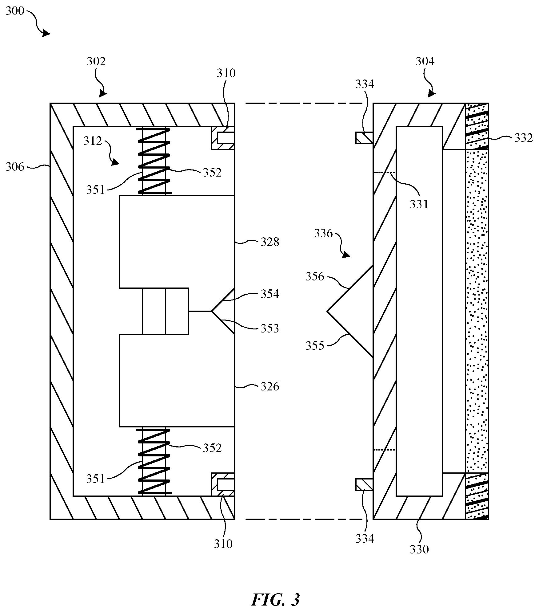Patent US11782288 Figure 3 – Head-mounted device with adjustment mechanism