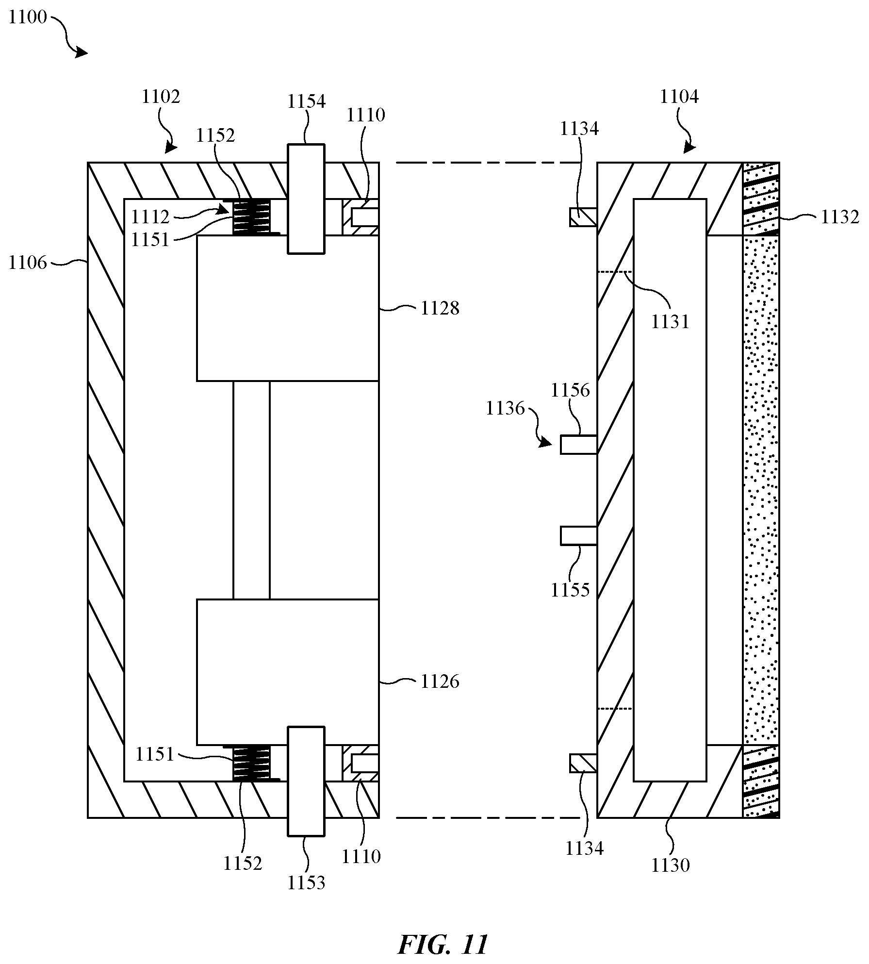 Patent US11782288 Figure 11 – Head-mounted device with adjustment mechanism