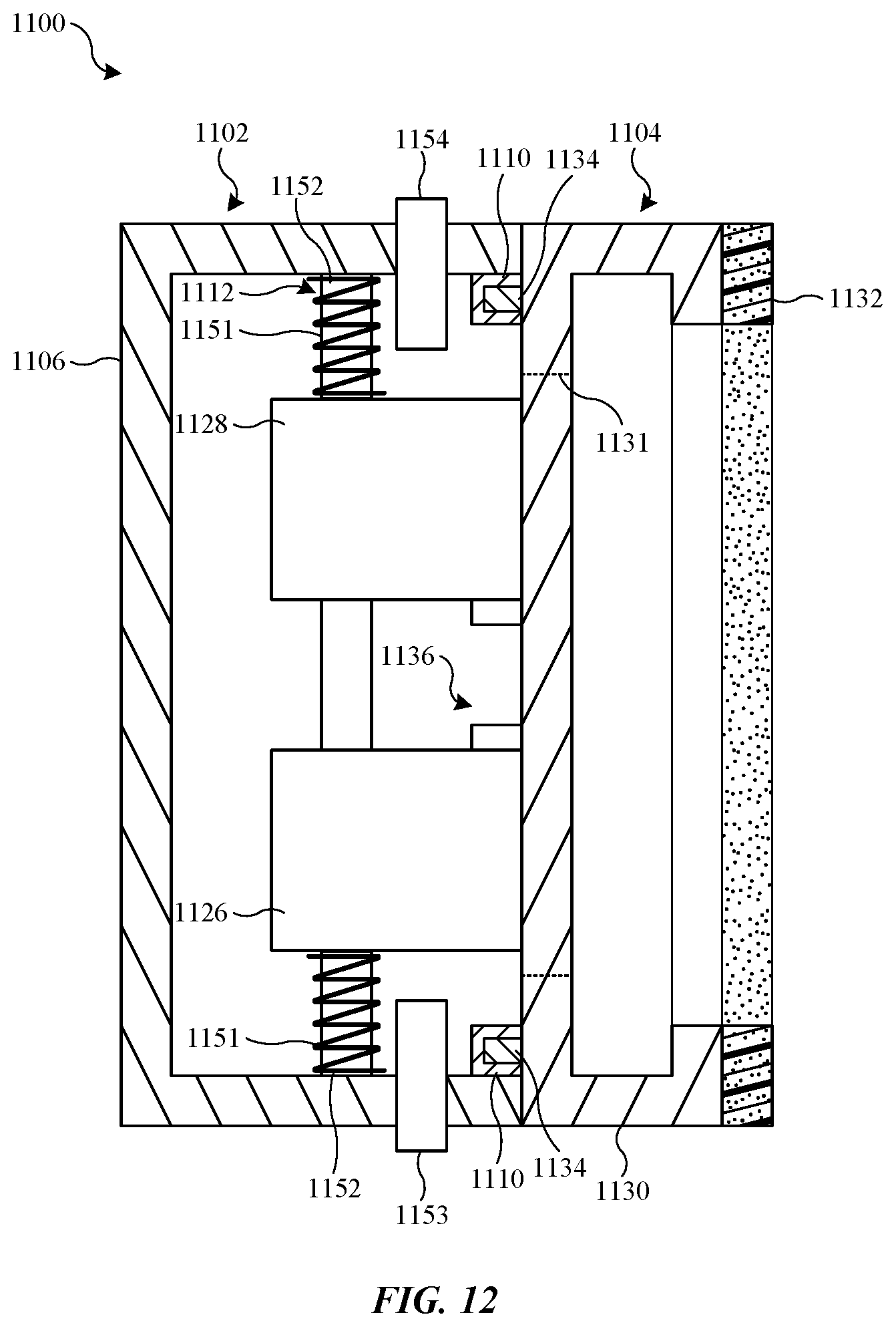 Patent US11782288 Figure 12 – Head-mounted device with adjustment mechanism
