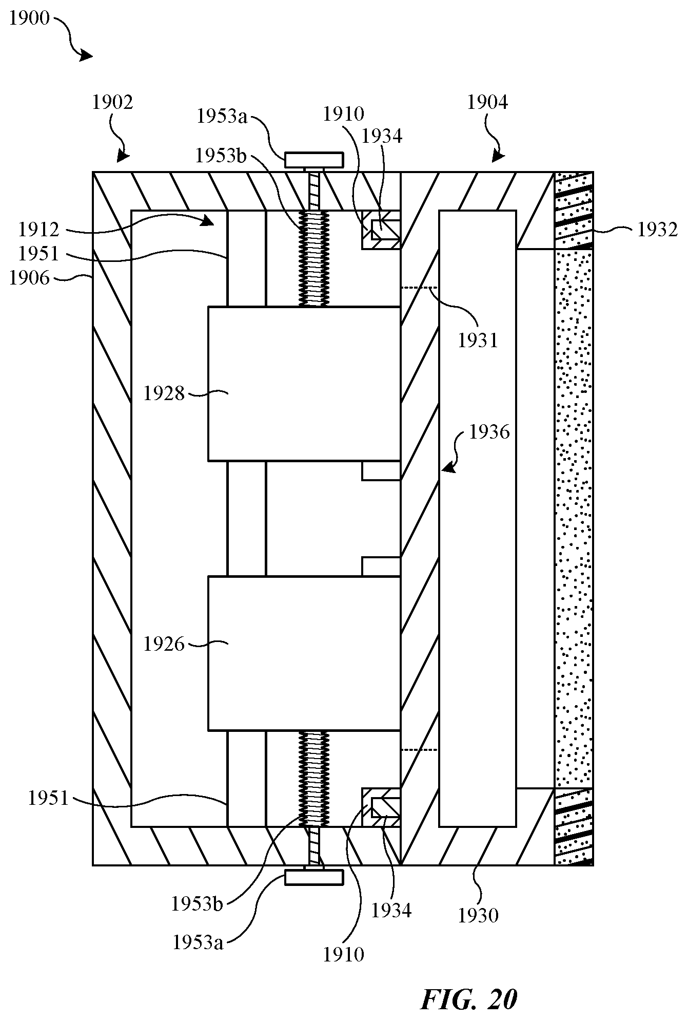 Patent US11782288 Figure 20 – Head-mounted device with adjustment mechanism
