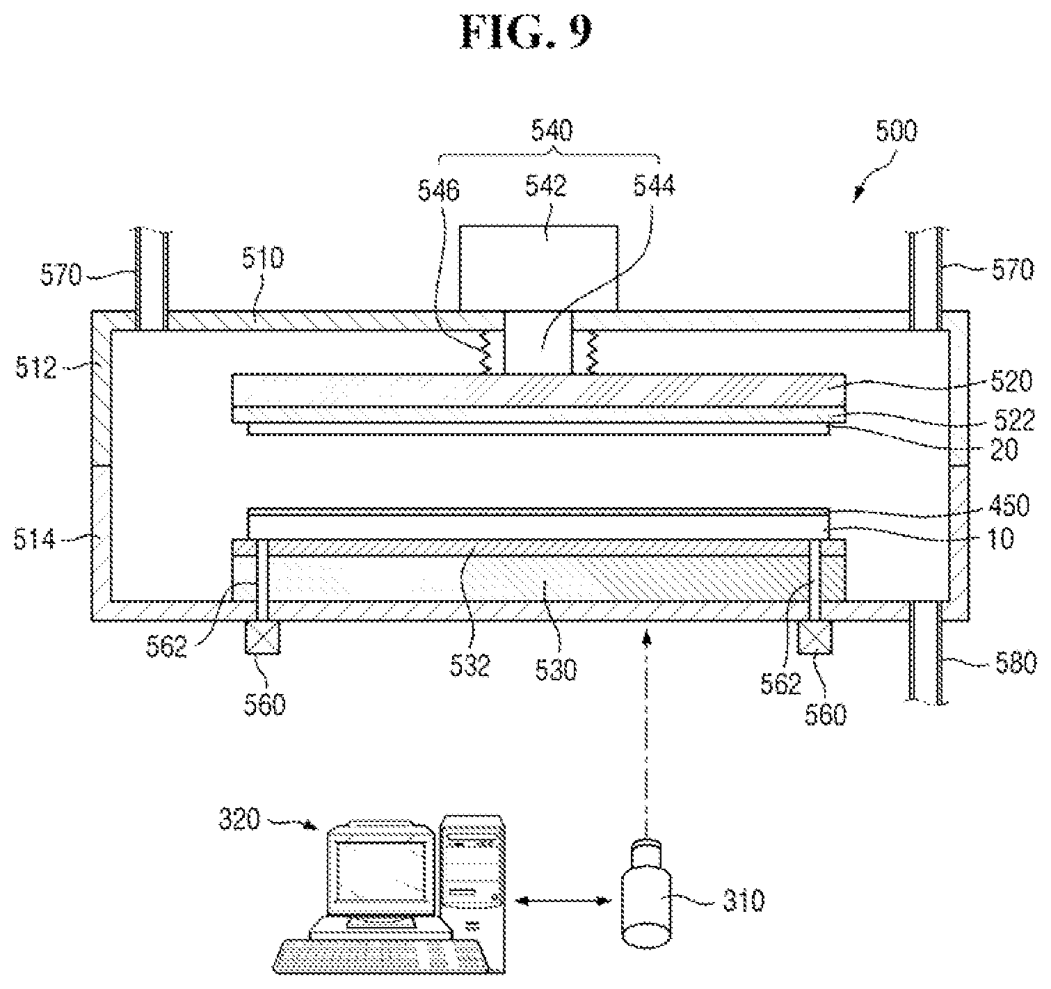 Patent US11782289 Figure 9 – Display device and panel bonding system including the same