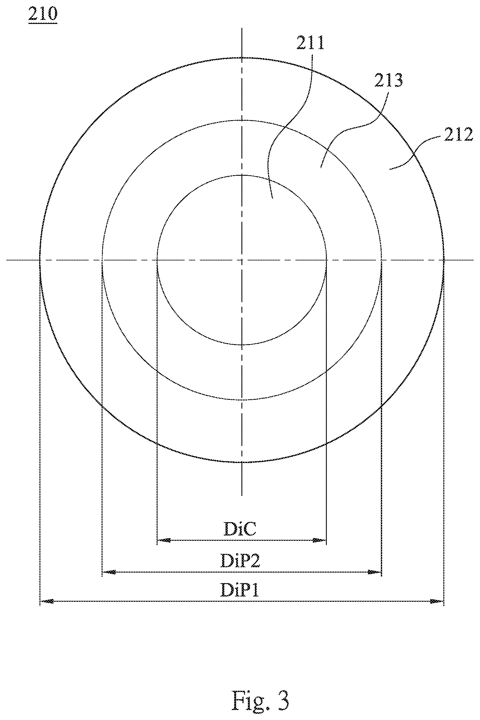 Patent US11782294 Figure 3 – Multifocal contact lens and contact lens product