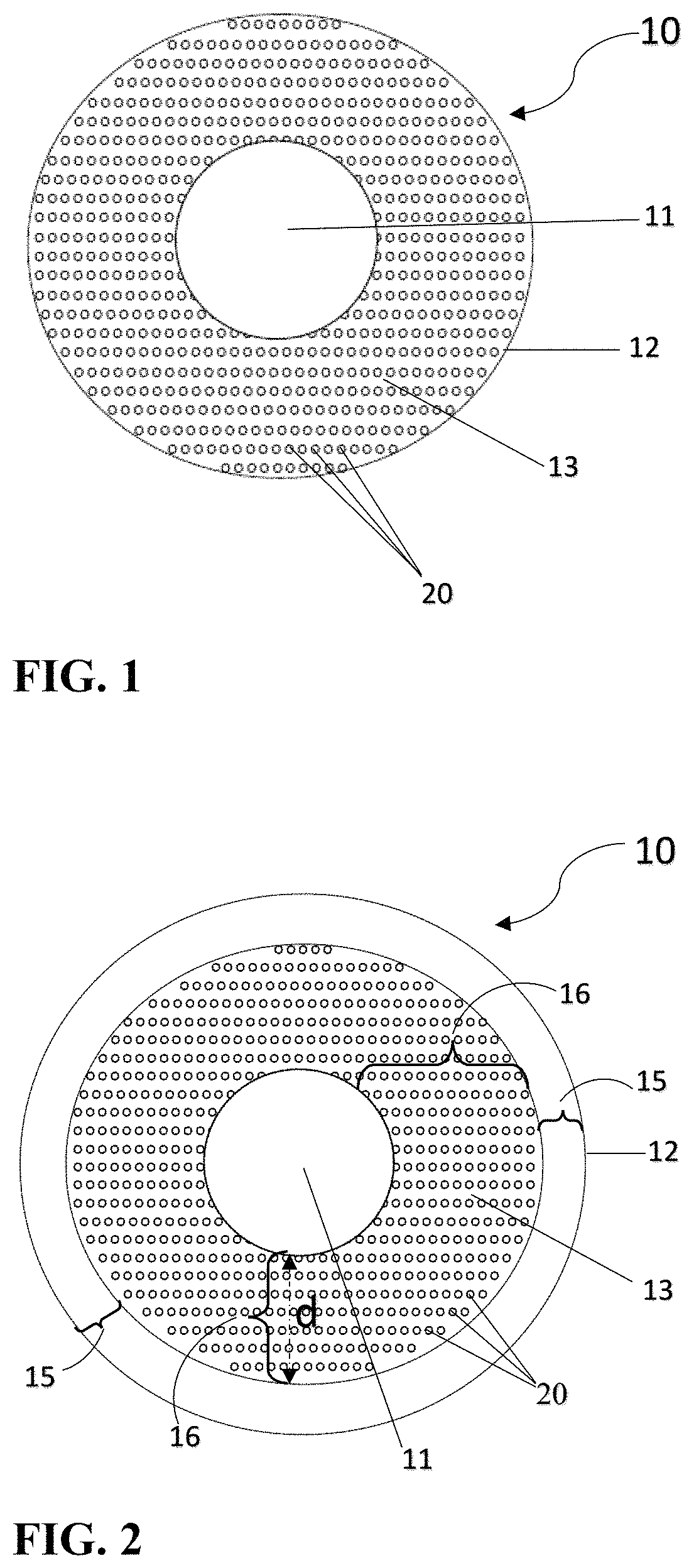 Patent US11782297 Figure 1 – Dimpled contact lens