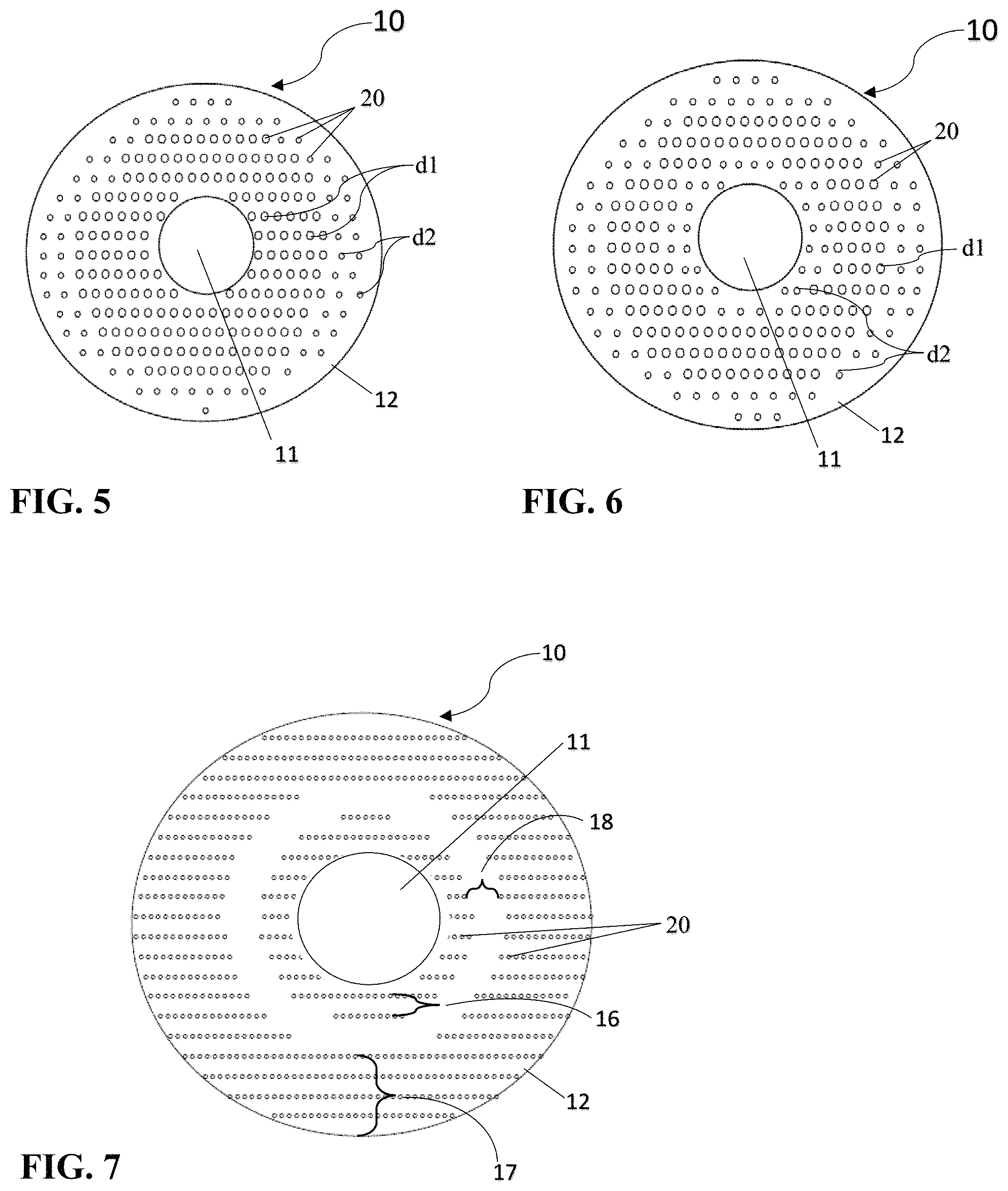 Patent US11782297 Figure 3 – Dimpled contact lens