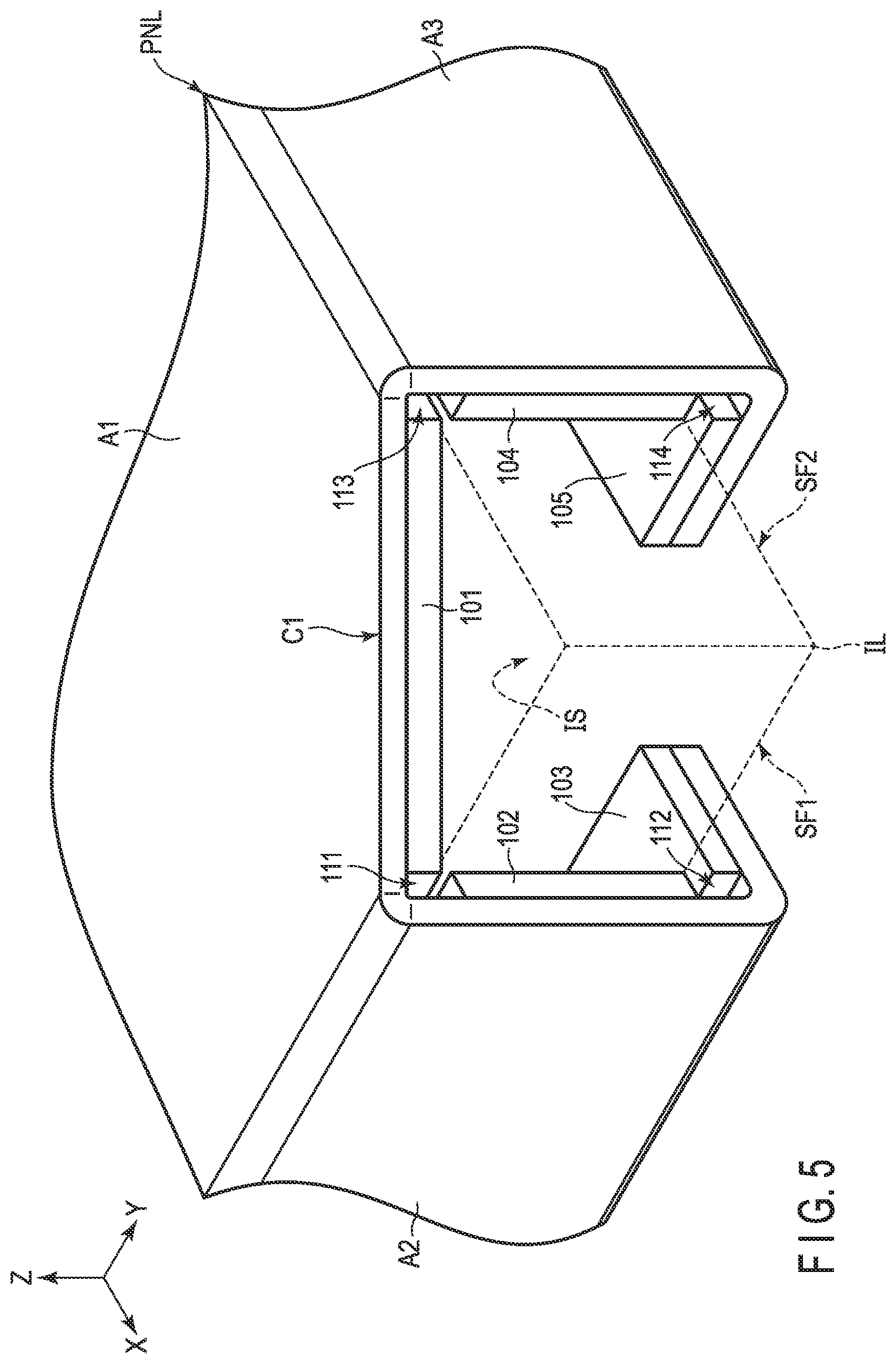 Patent US11782299 Figure 5 – Display device