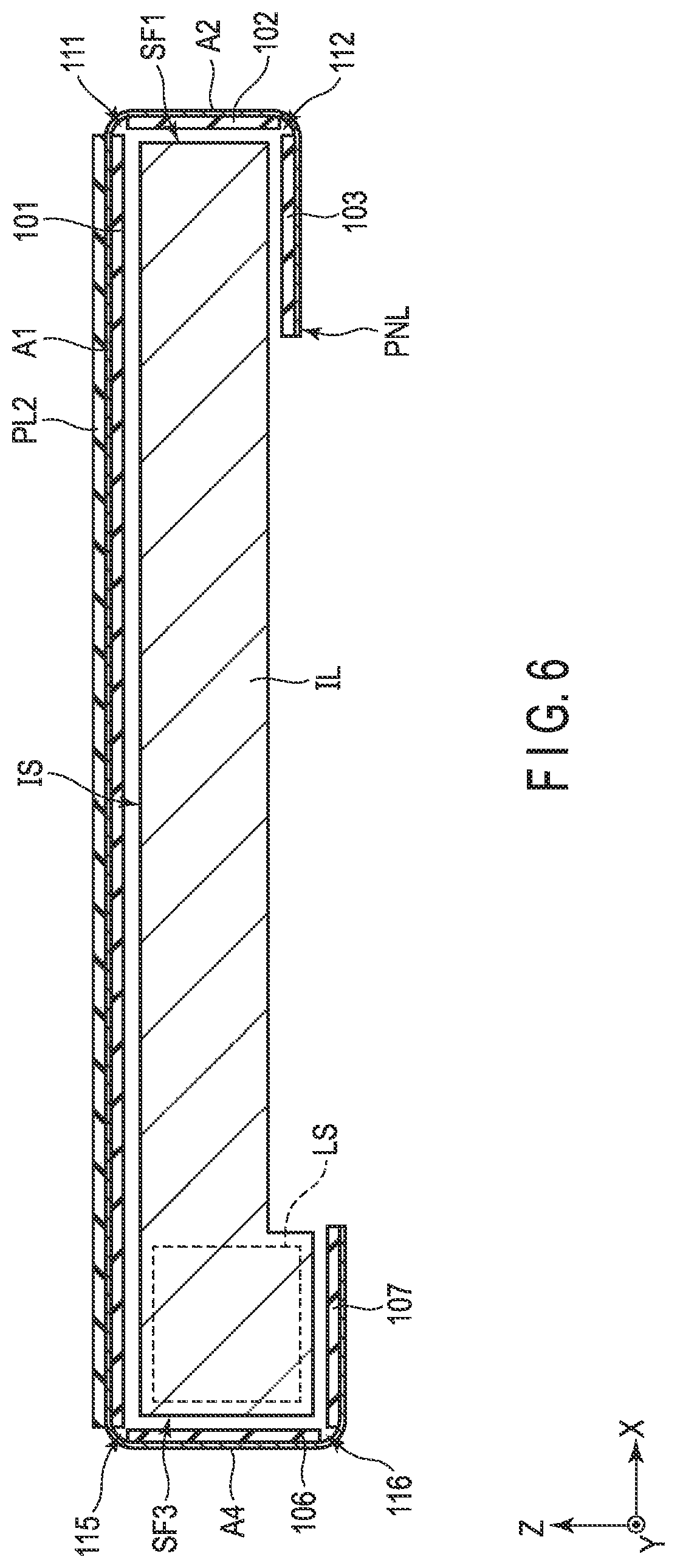 Patent US11782299 Figure 6 – Display device