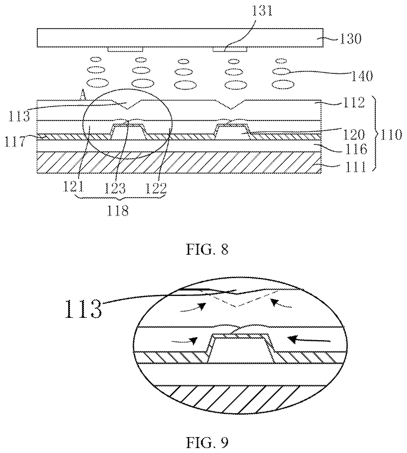 Patent US11782301 Figure 4 – Curved screen and display device