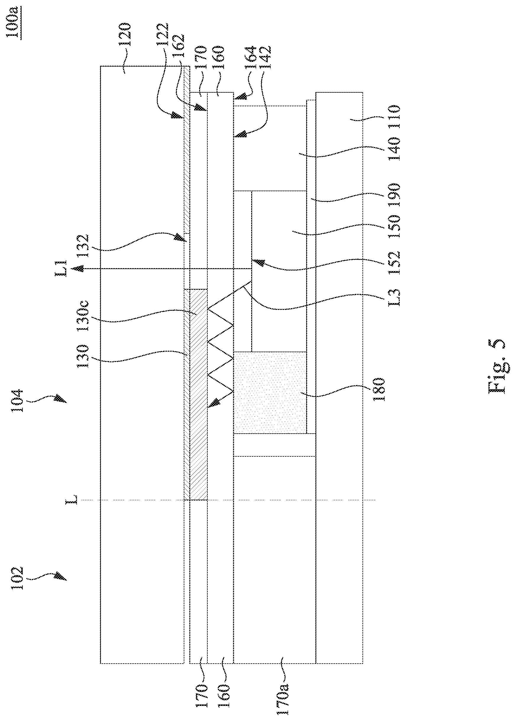 Patent US11782303 Figure 5 – Electronic device and manufacturing method with a particular light shielding structure in an icon region