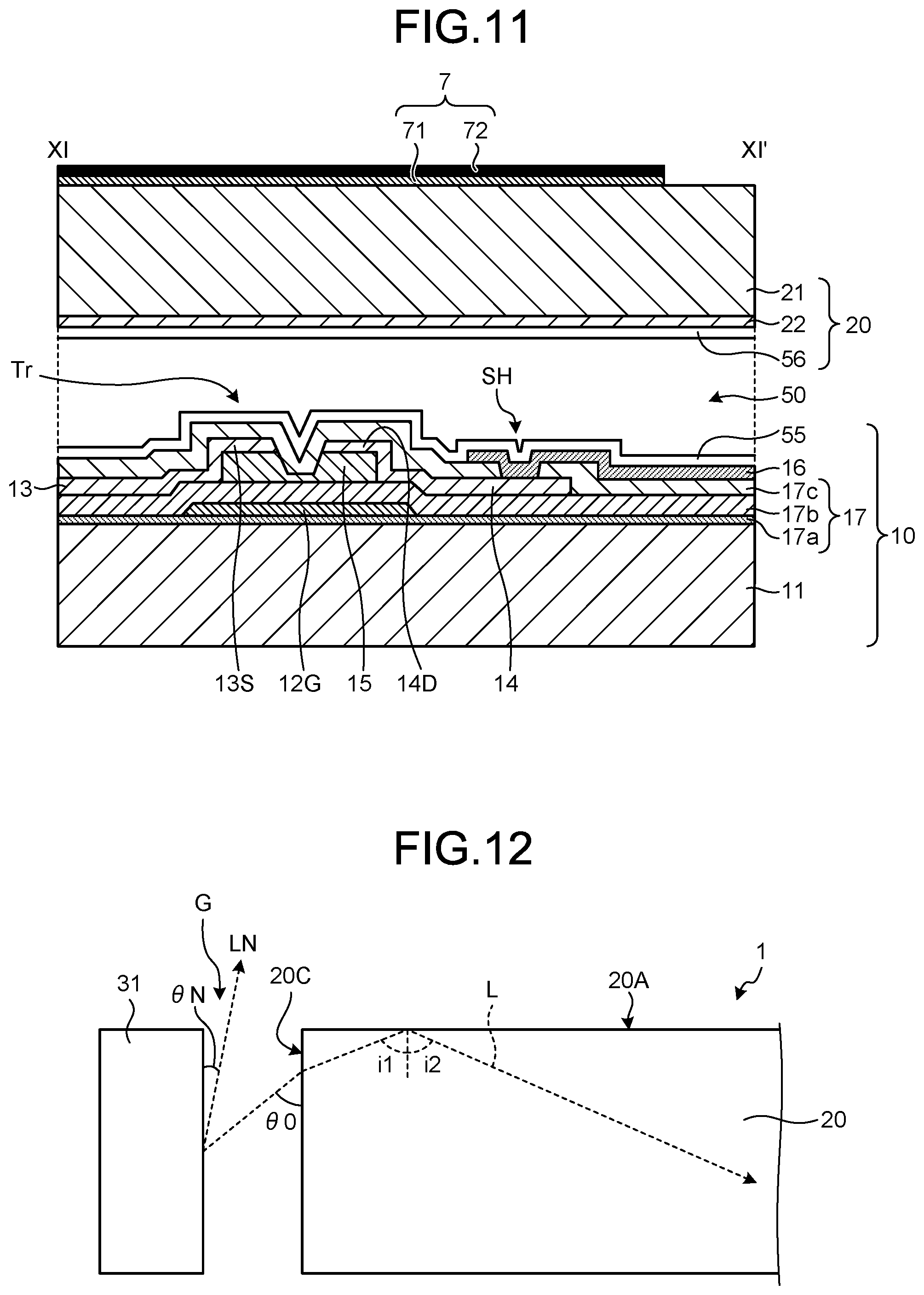 Patent US11782306 Figure 8 – Display device