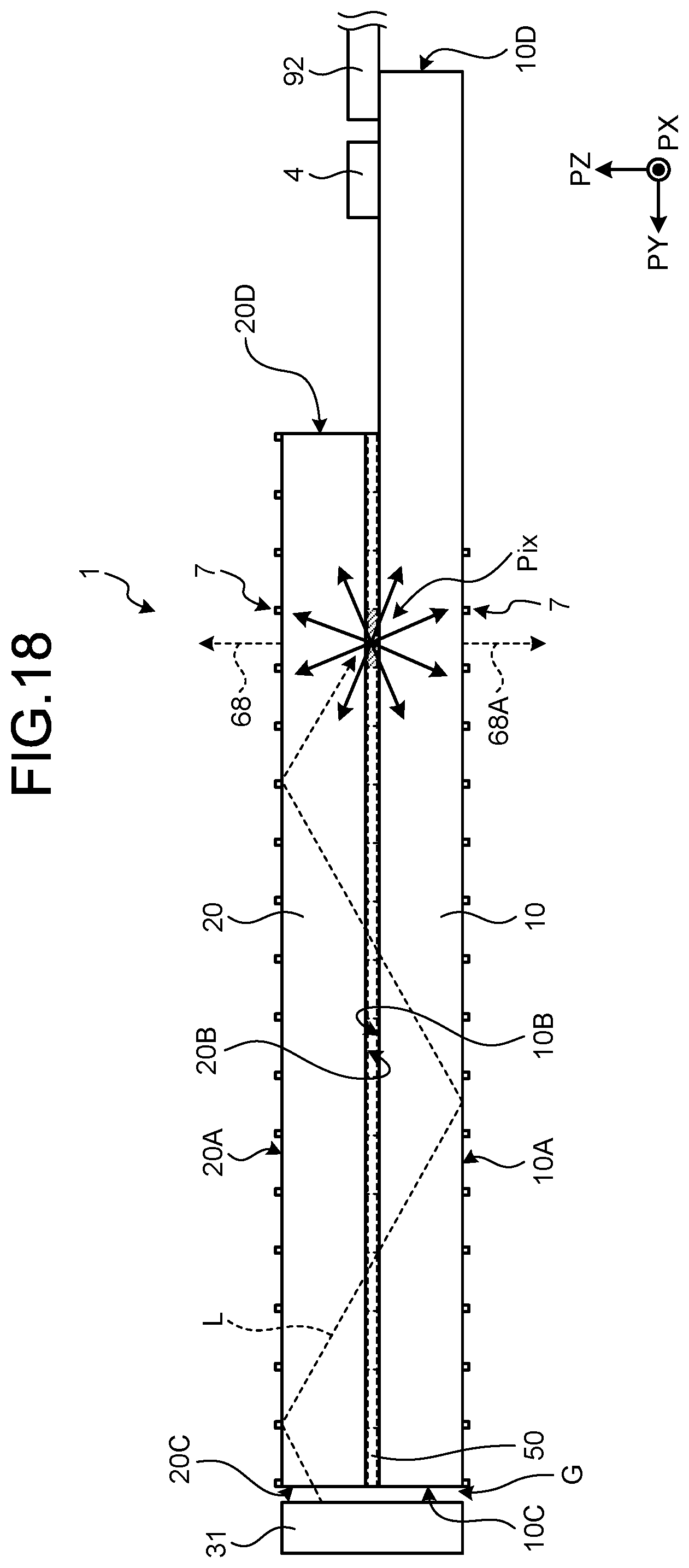 Patent US11782306 Figure 13 – Display device