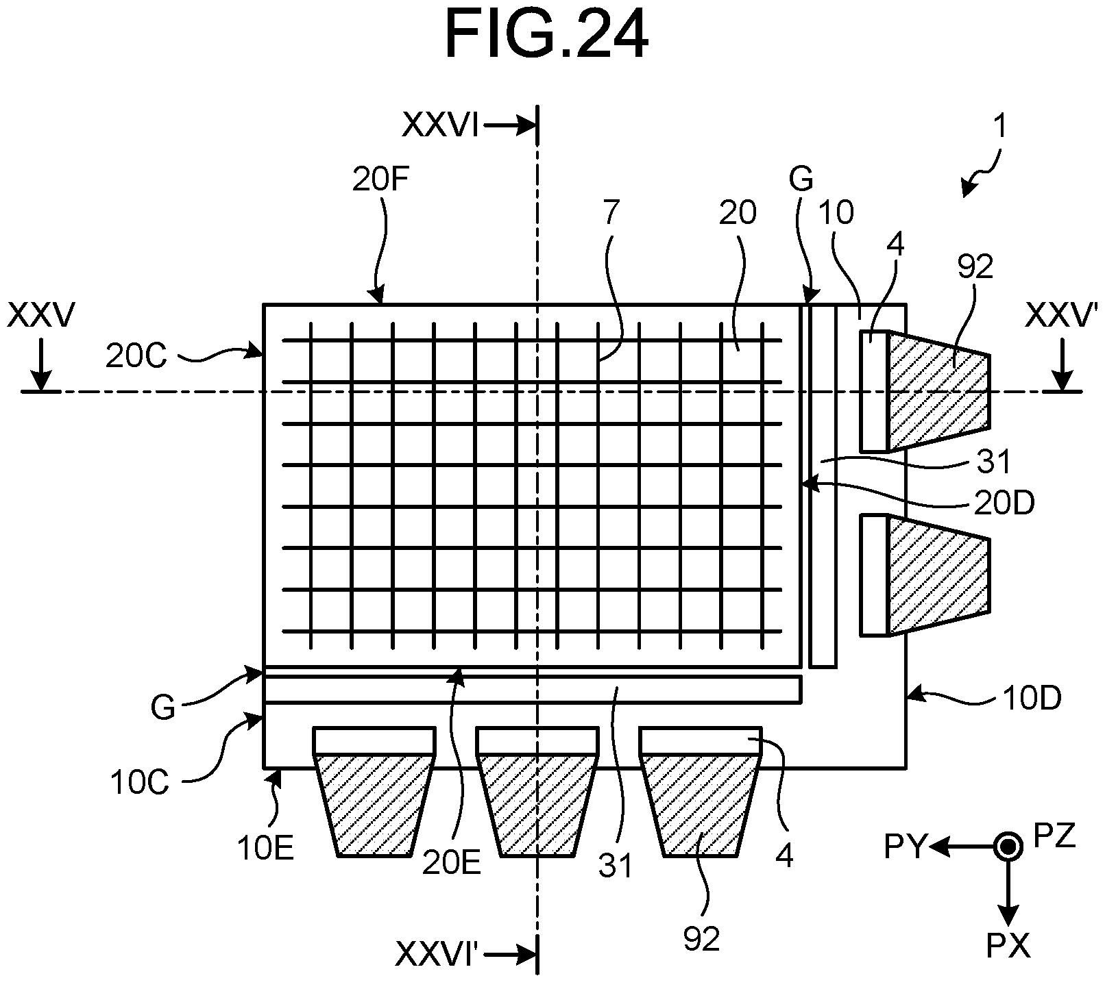 Patent US11782306 Figure 17 – Display device
