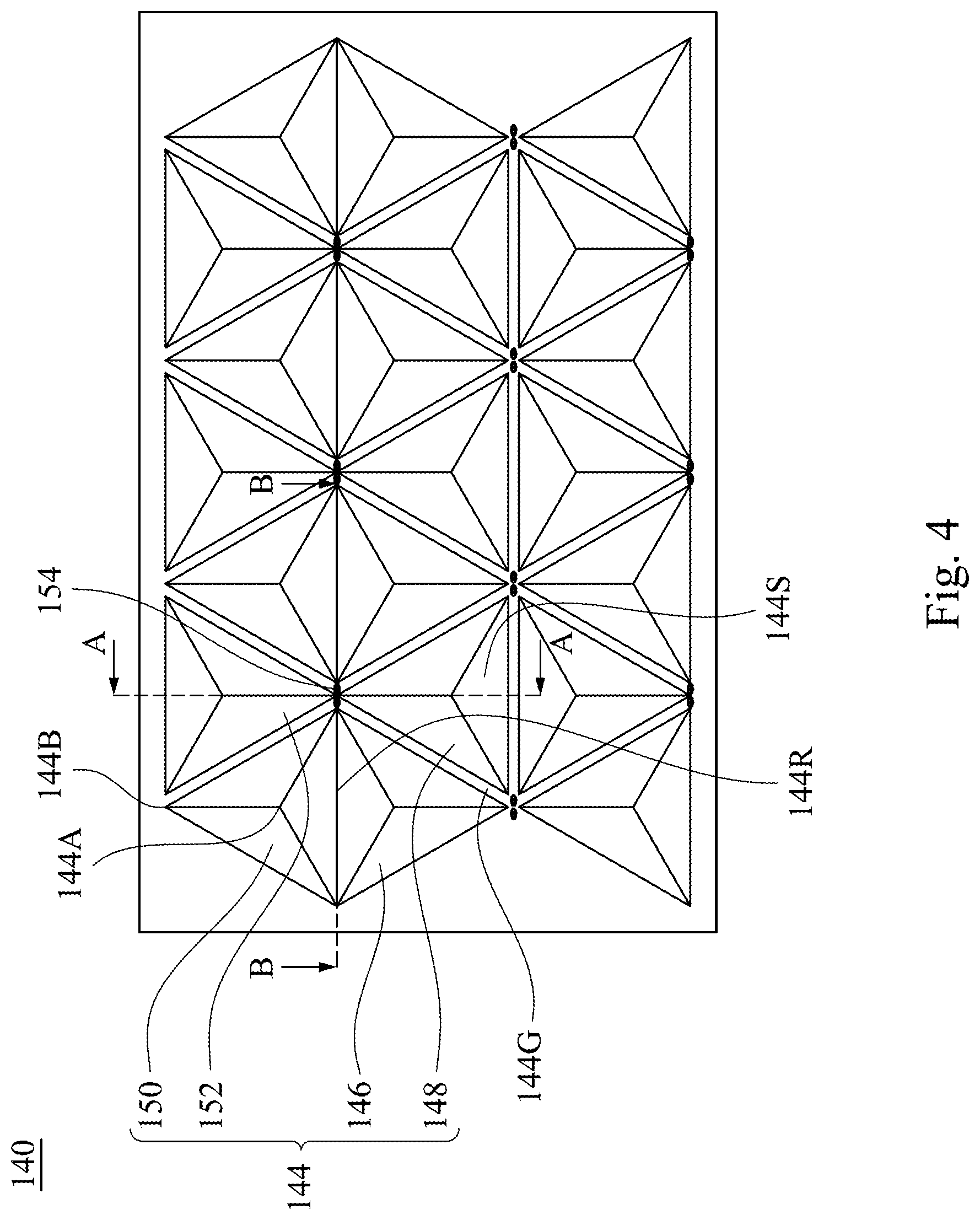 Patent US11782307 Figure 4 – Backlight module of display device